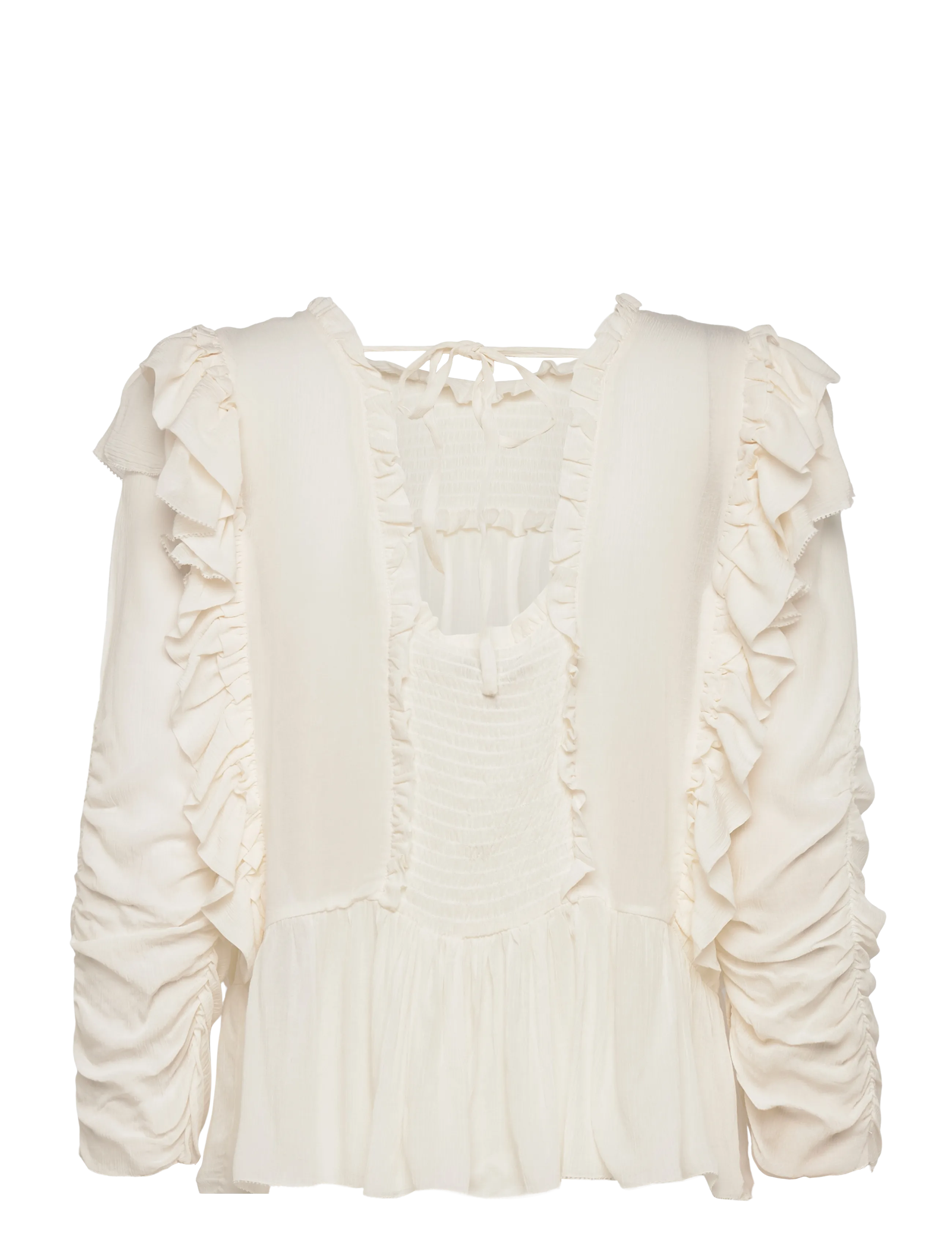 Munthe - CRISP - blouses met lange mouwen - ivory - 2