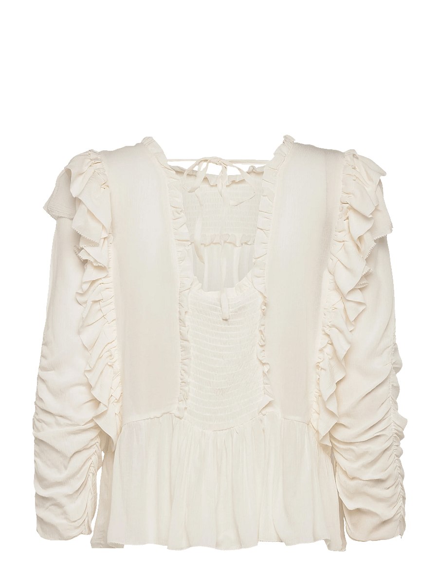 Munthe - CRISP - langärmelige blusen - ivory - 2
