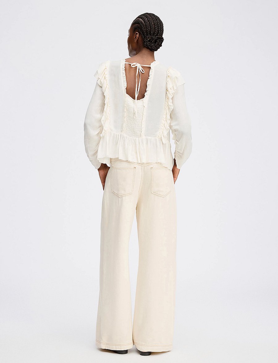 Munthe - CRISP - langärmelige blusen - ivory - 3