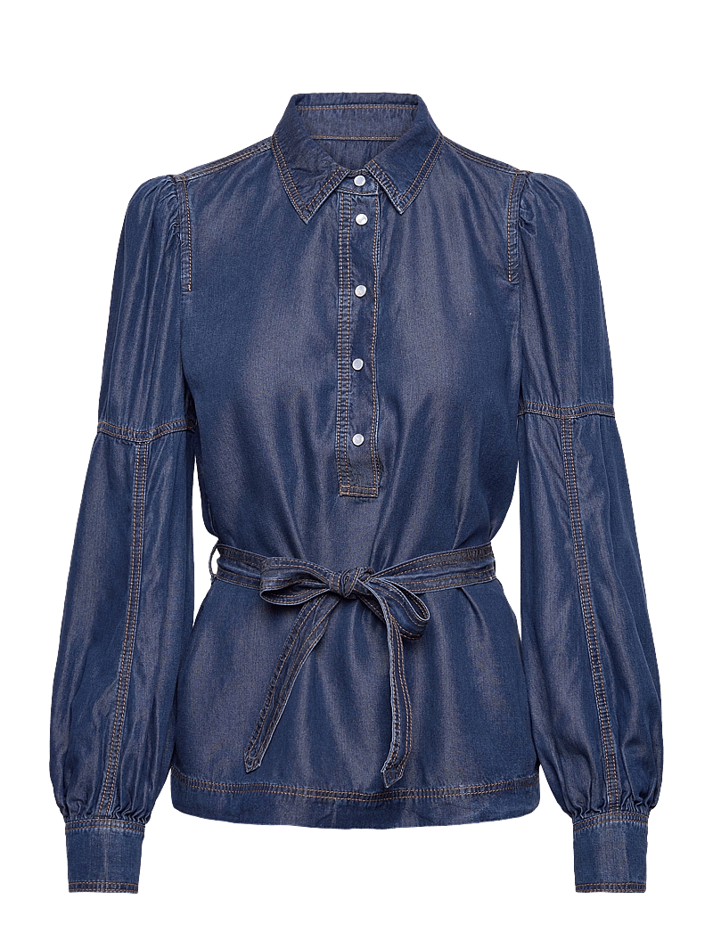 Munthe - PIKINE - jeanshemden - indigo - 0