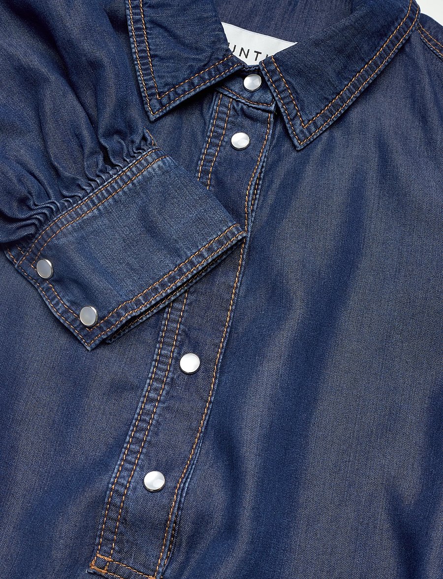 Munthe - PIKINE - jeanshemden - indigo - 2
