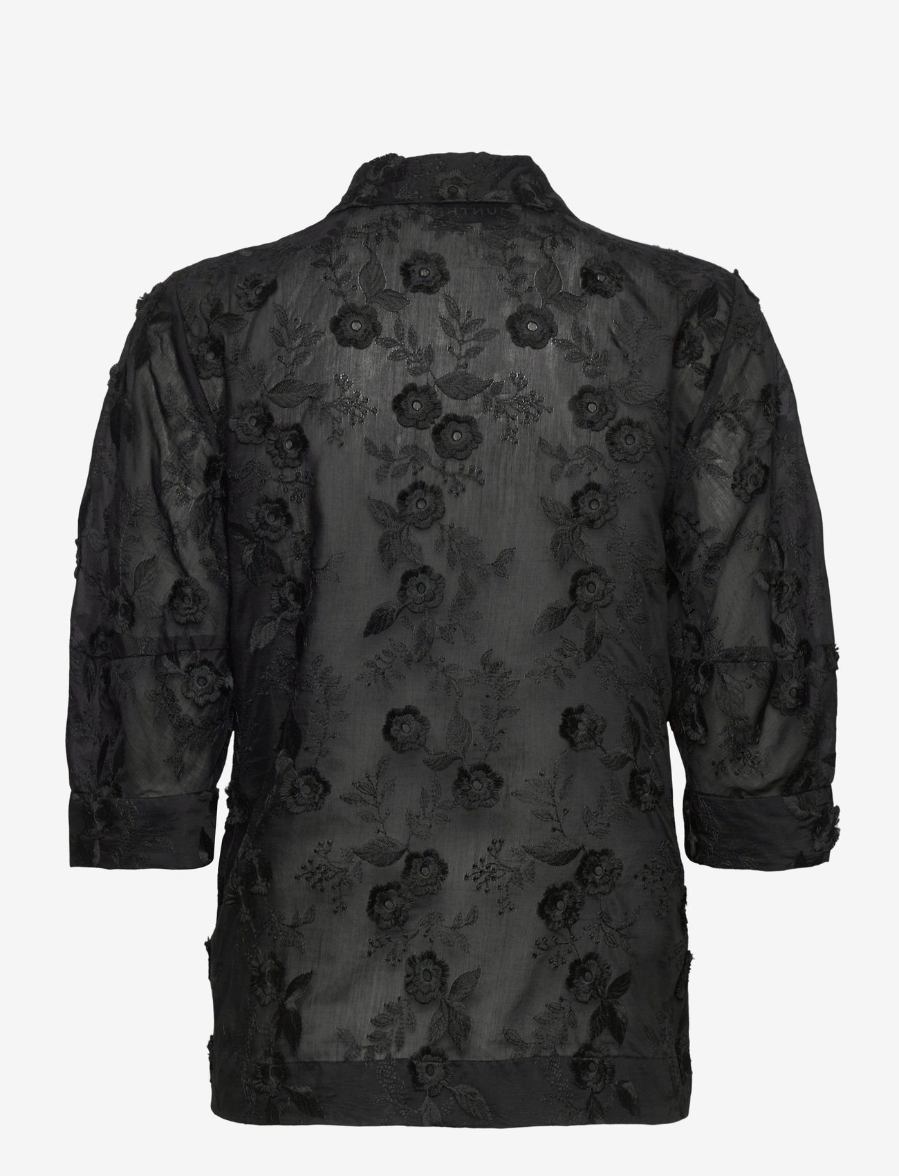 Munthe - PUST - short-sleeved blouses - black - 1