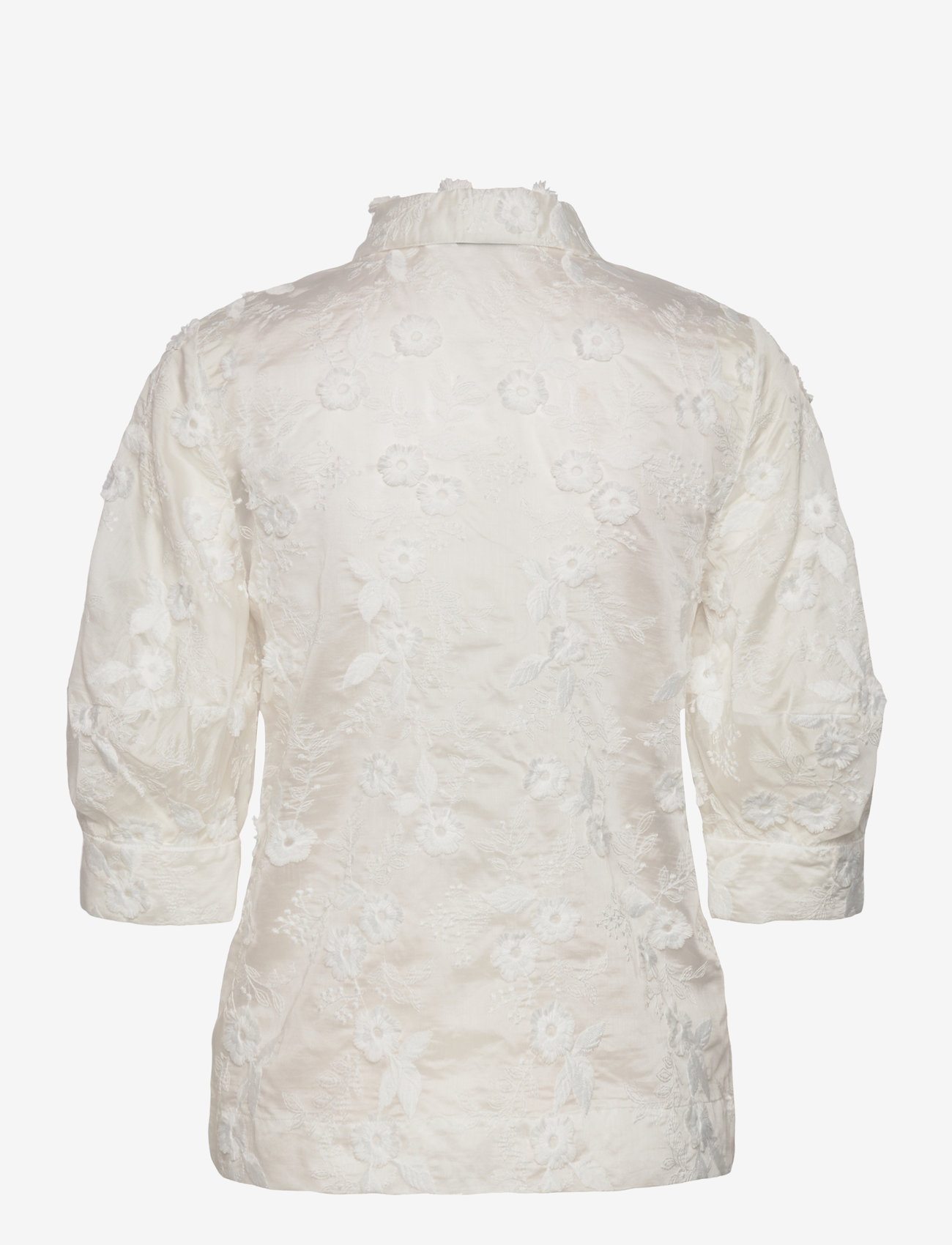 Munthe - PUST - short-sleeved blouses - white - 1