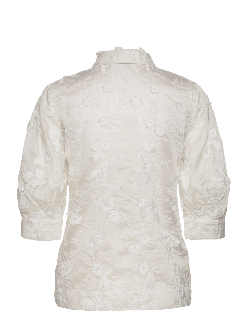 Munthe - PUST - kurzärmlige hemden - white - 1