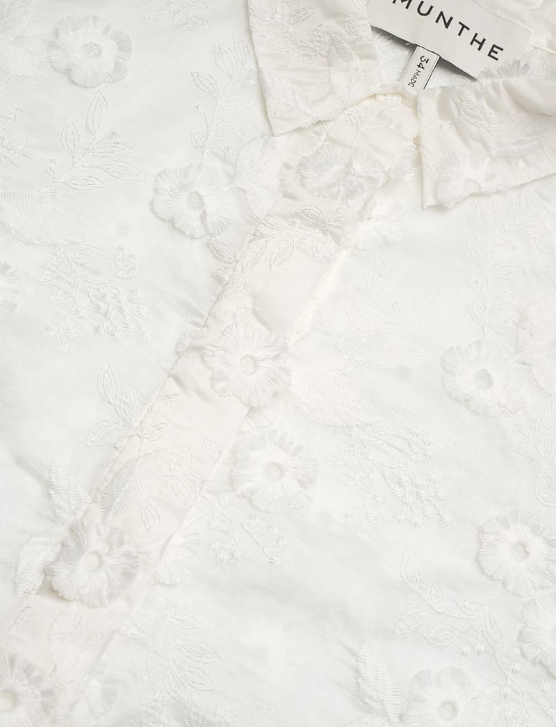 Munthe - PUST - kurzärmlige hemden - white - 2