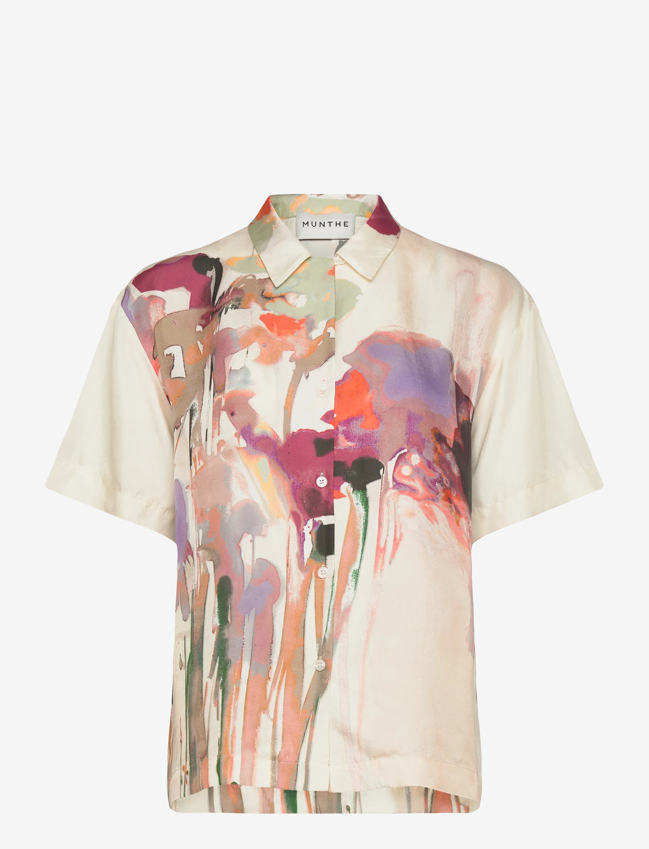 Munthe - PIANE - lühikeste varrukatega särgid - sand - 0
