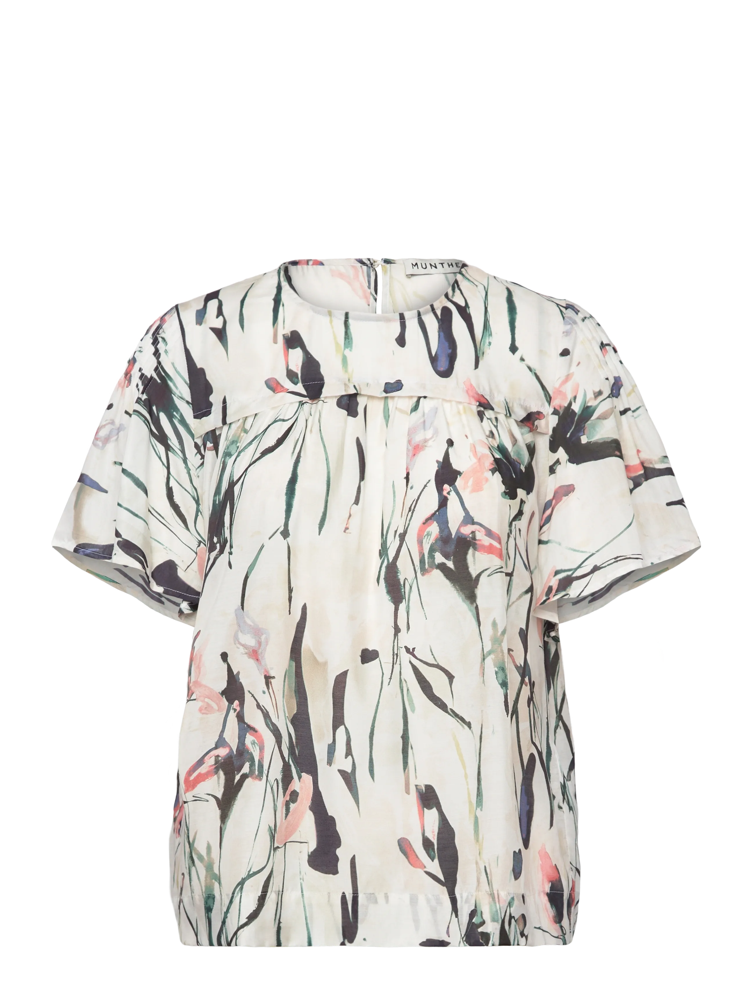 Munthe Pezi, 34, Blouses, Mehrfarbig/gemustert - Short-sleeved, Frauen