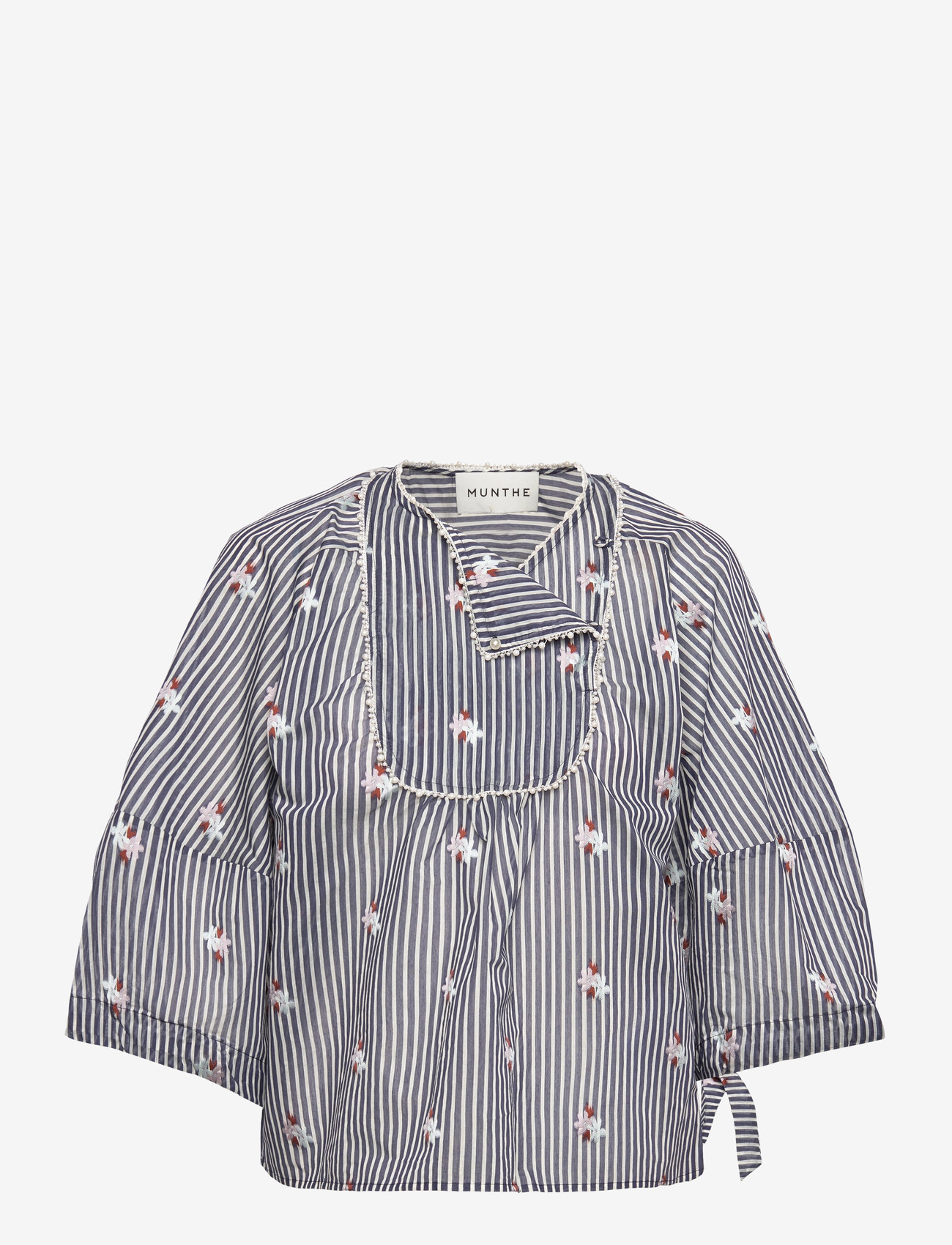 Munthe - PRISTINA - kortärmade blusar - indigo - 0