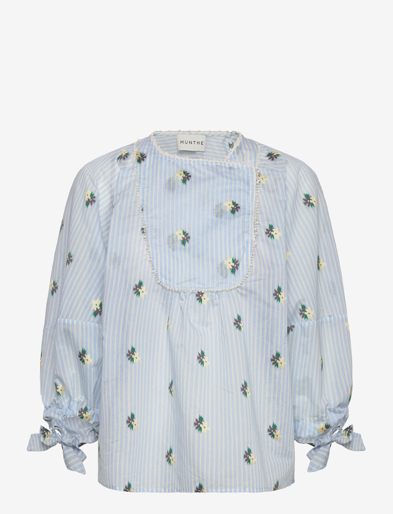 Munthe - PRISTINA - kortærmede bluser - light blue - 0