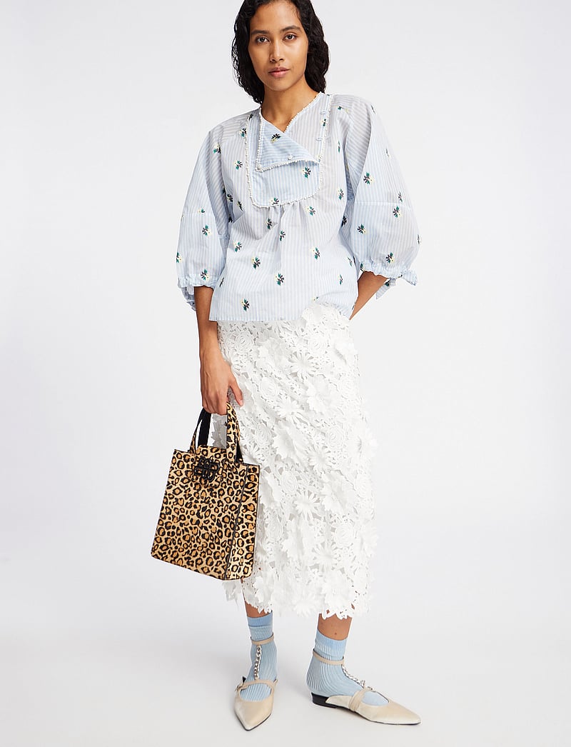 Munthe - PRISTINA - lühikeste varrukatega pluusid - light blue - 5