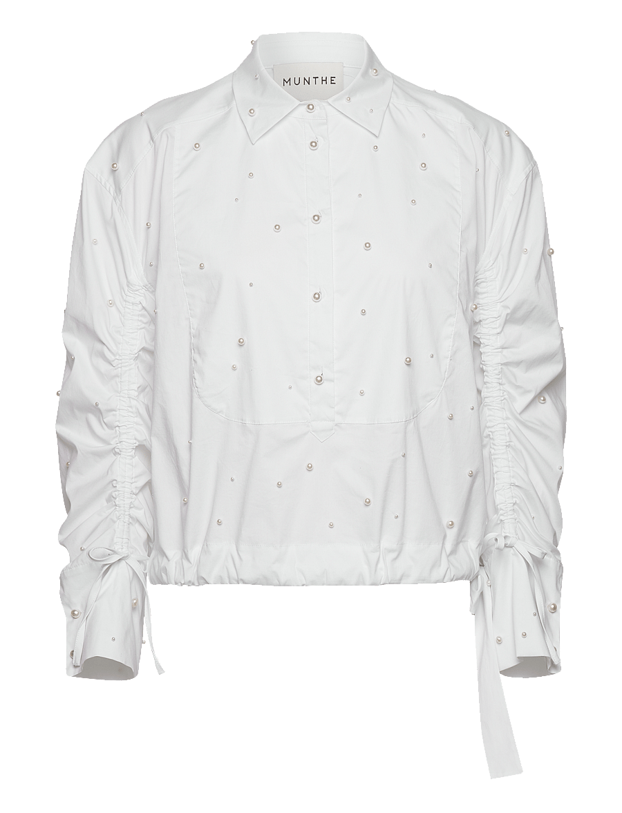 Munthe - PHEBE - langärmlige hemden - white - 1