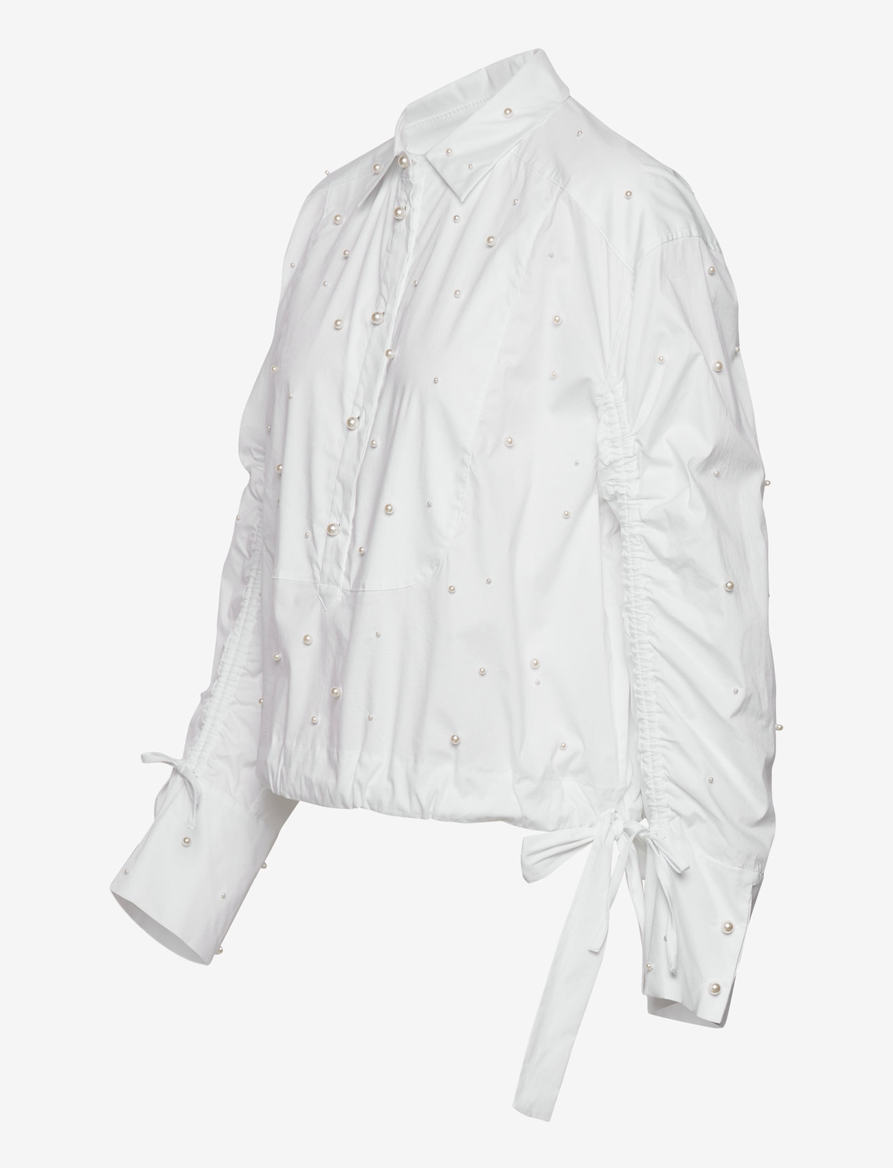 Munthe - PHEBE - pikkade varrukatega pluusid - white - 2