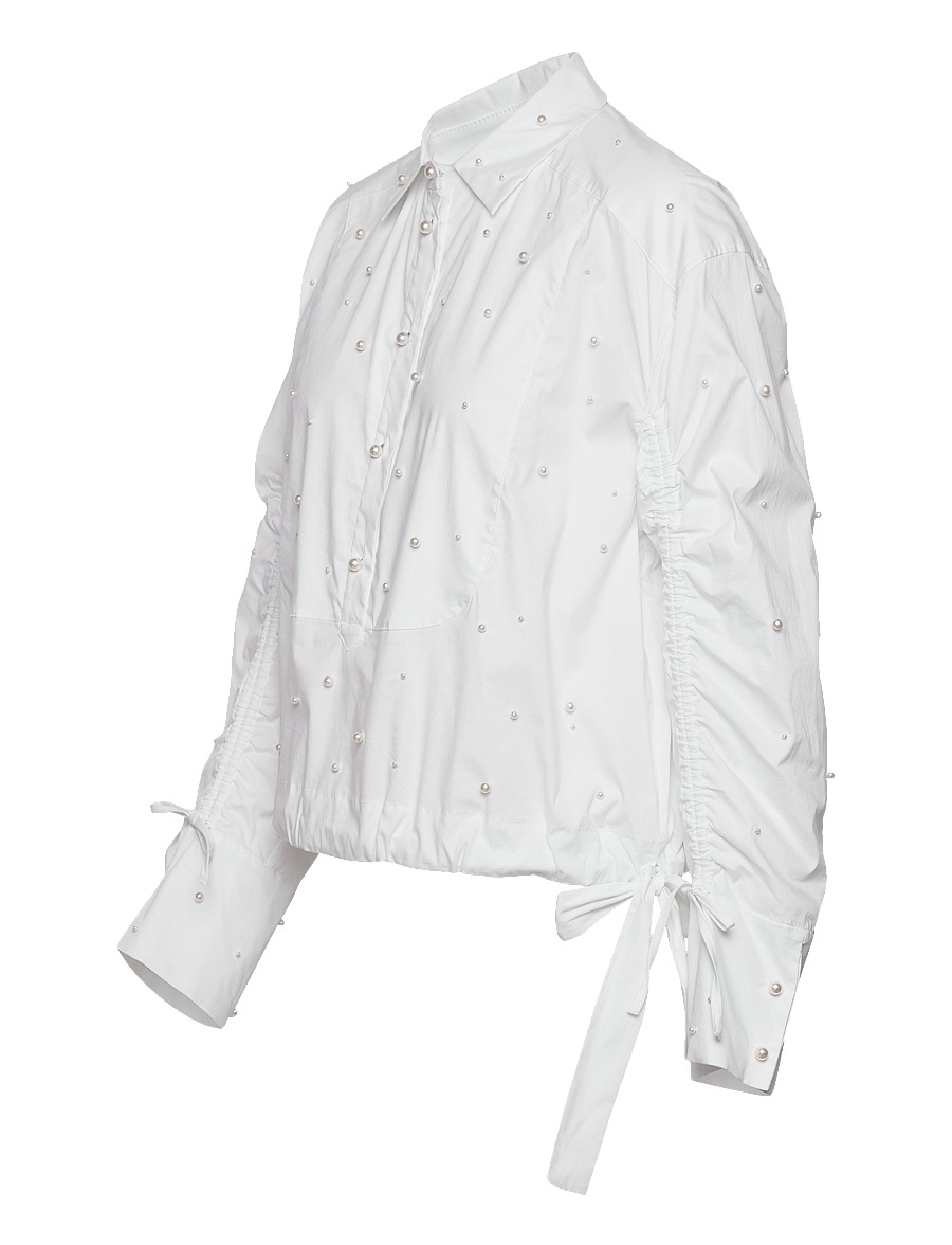 Munthe - PHEBE - langärmlige hemden - white - 3