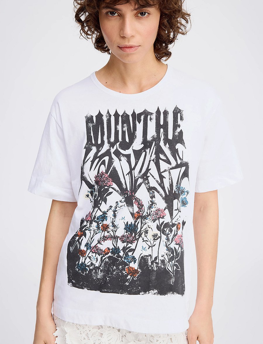 Munthe - PRIZE - t-shirts - white - 0