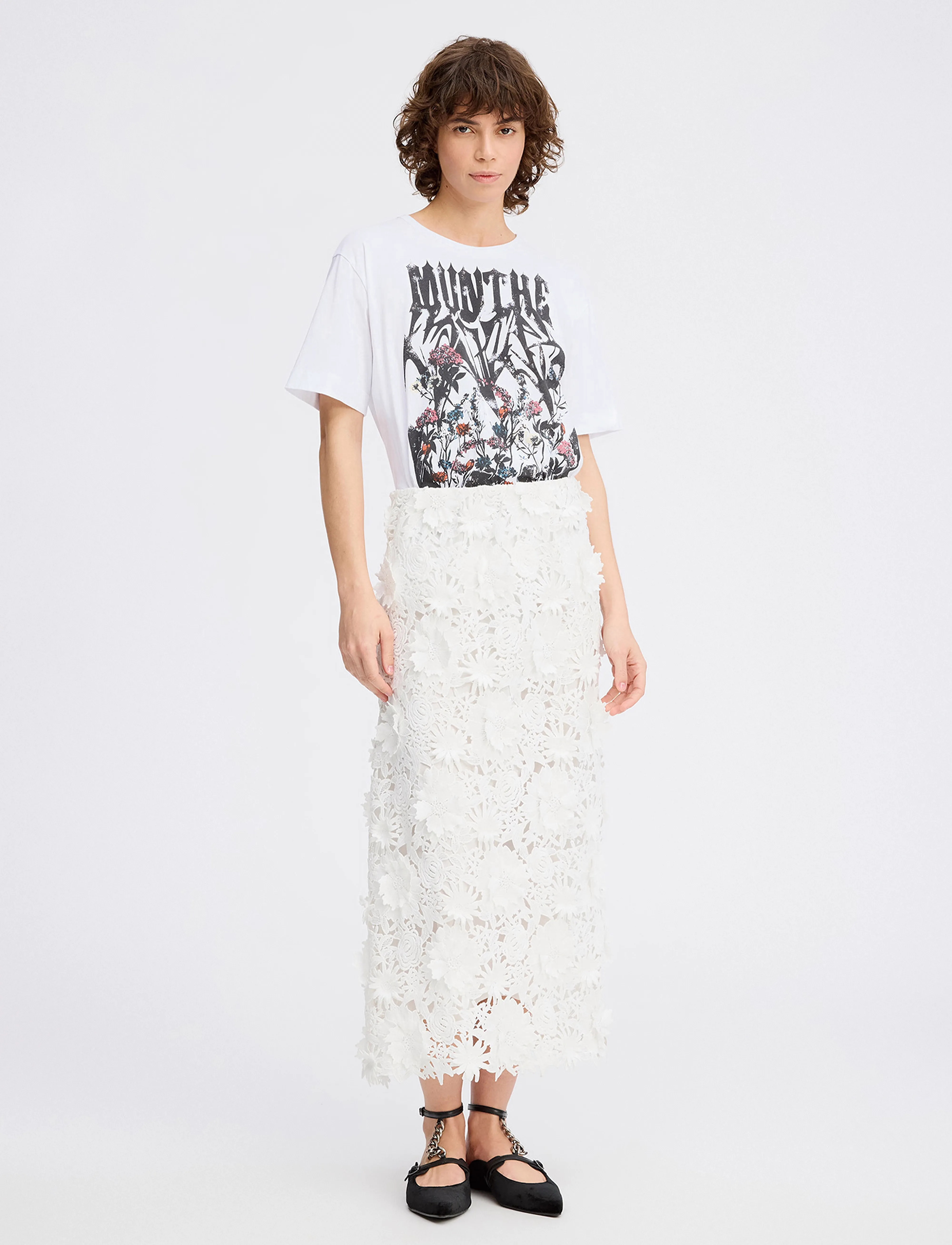 Munthe - PRIZE - t-shirts - white - 3