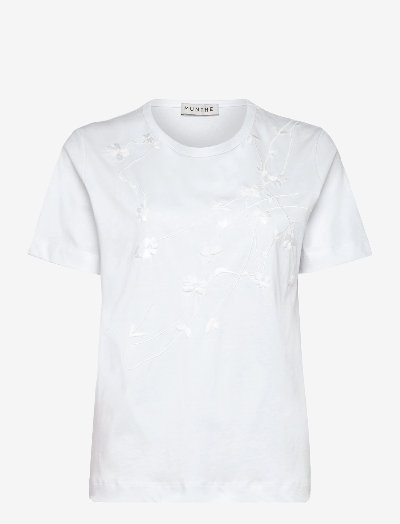 Munthe - PIRIS - t-shirts - white - 1