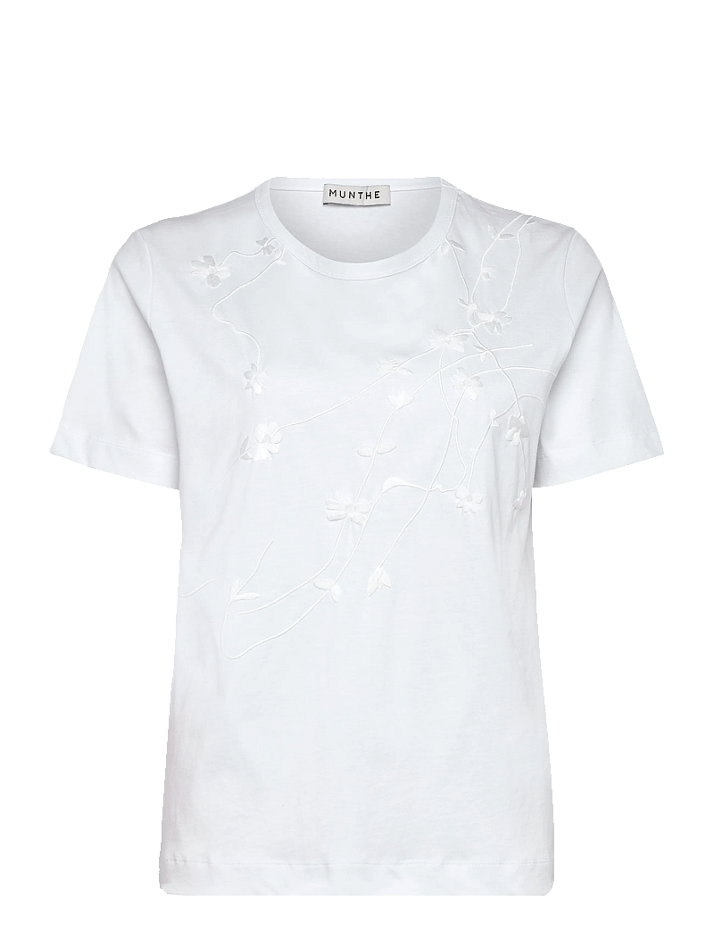 Munthe - PIRIS - t-shirts - white - 1