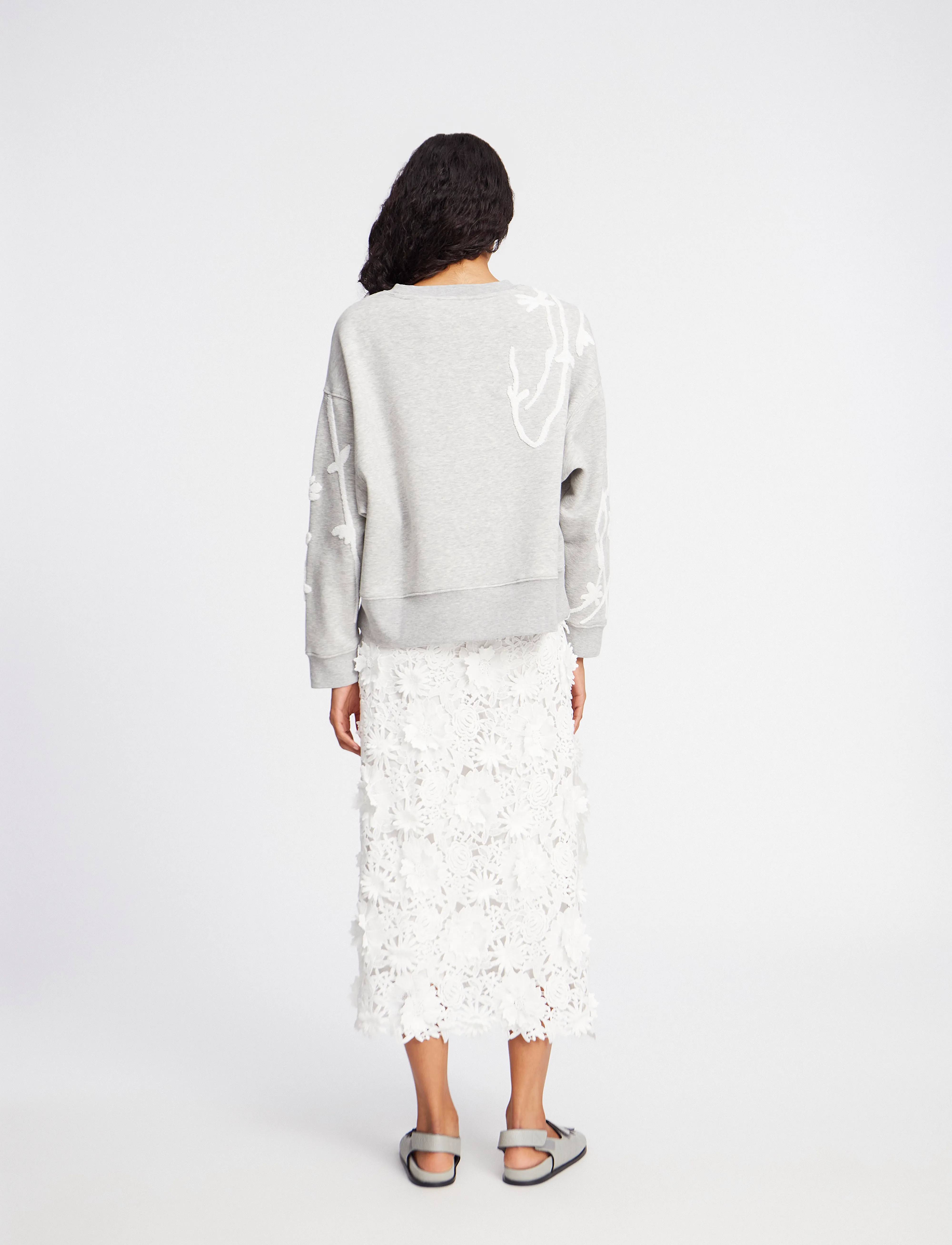 Munthe - PAWI - sweatshirts - light grey - 3