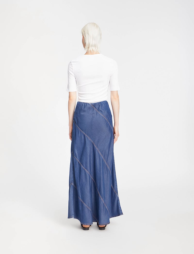 Munthe - PARSON - denimnederdele - indigo - 3