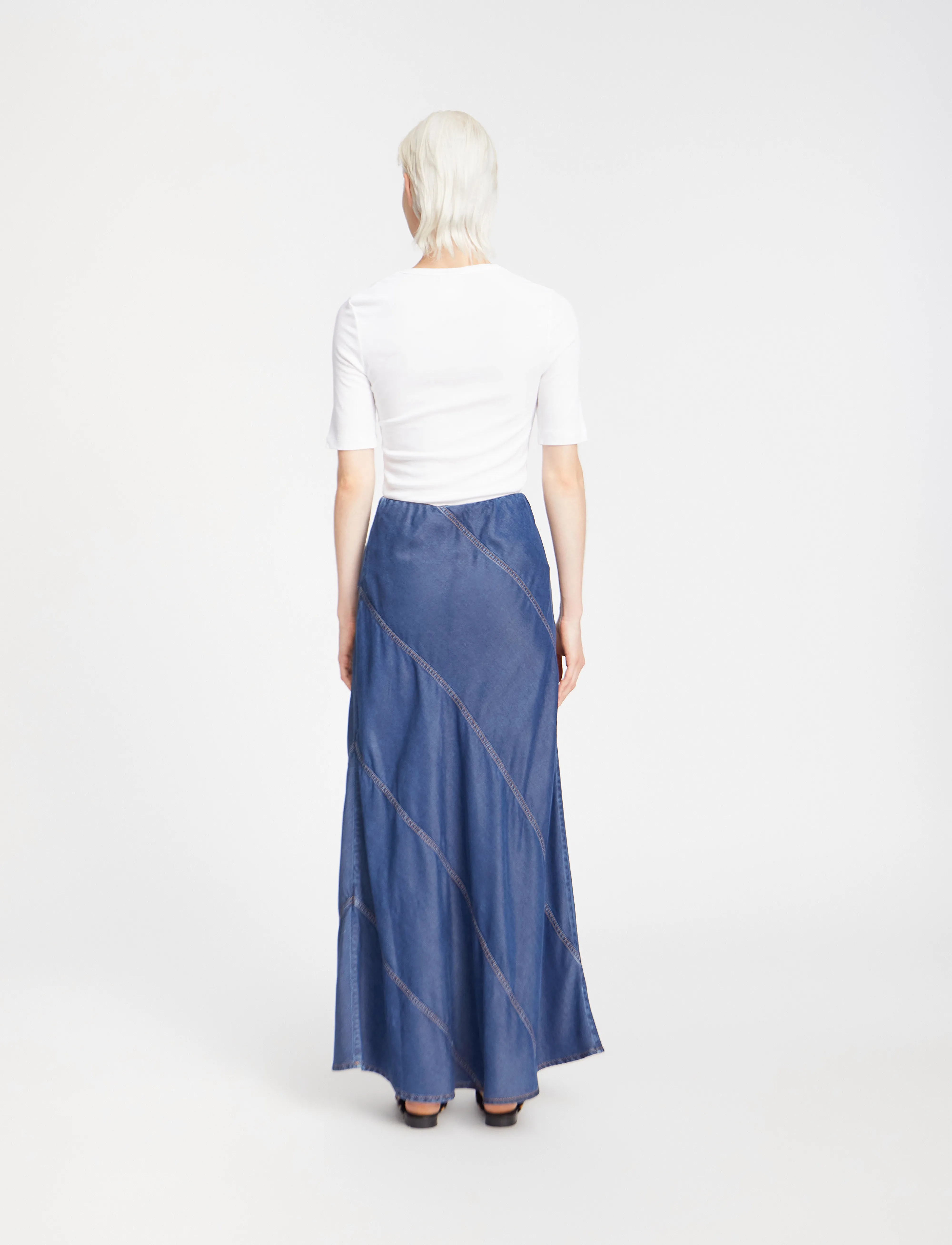 Munthe - PARSON - jeansröcke - indigo - 3
