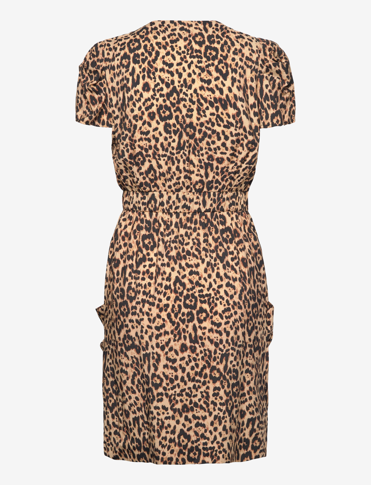 Munthe - PIM - midikleider - camel - 1