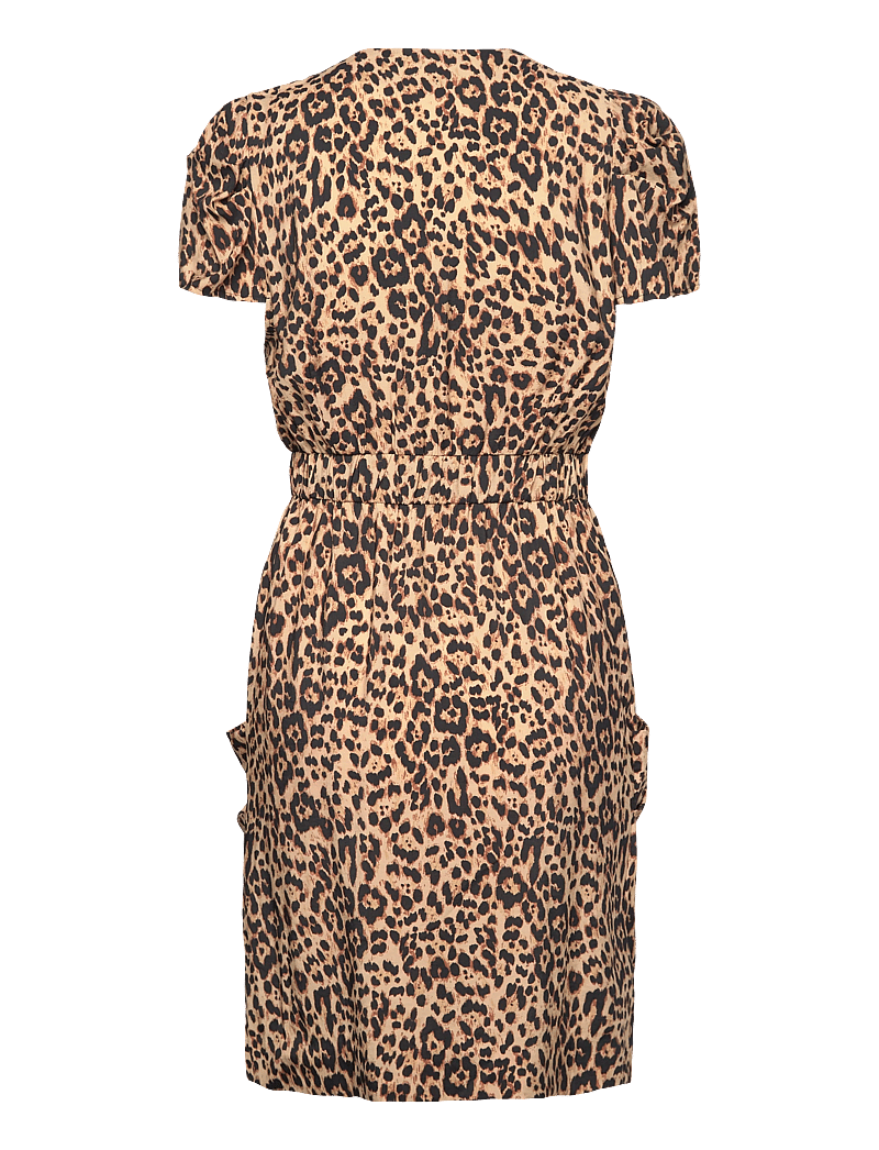 Munthe - PIM - midikleider - camel - 1