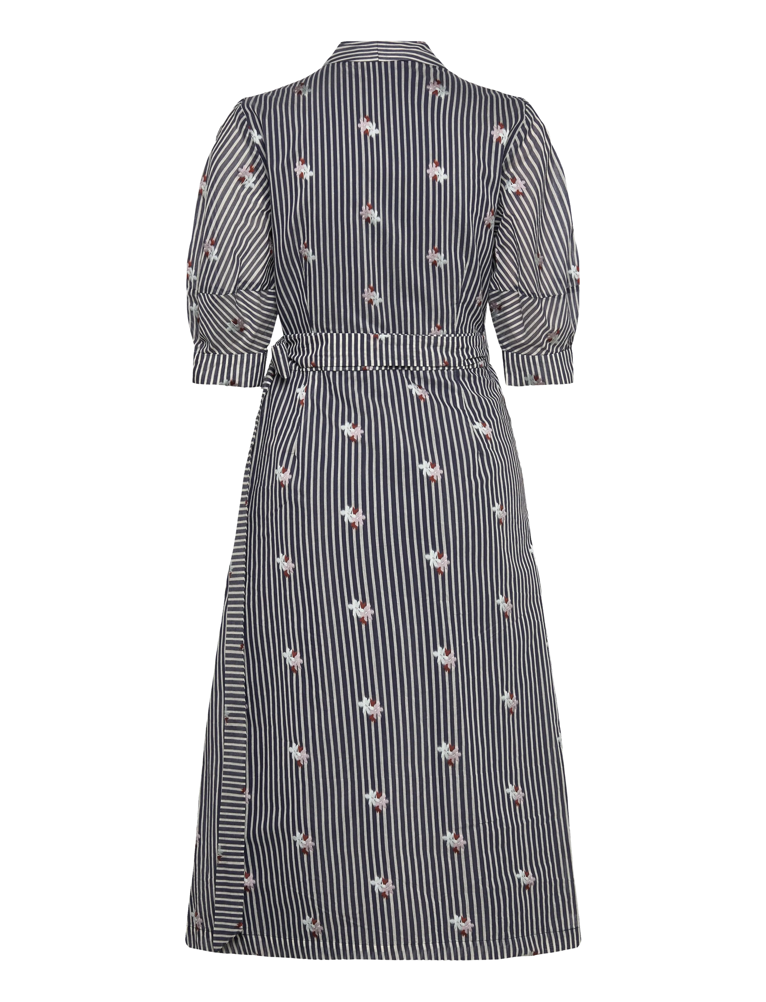 Munthe - PUM - midi jurken - indigo - 2