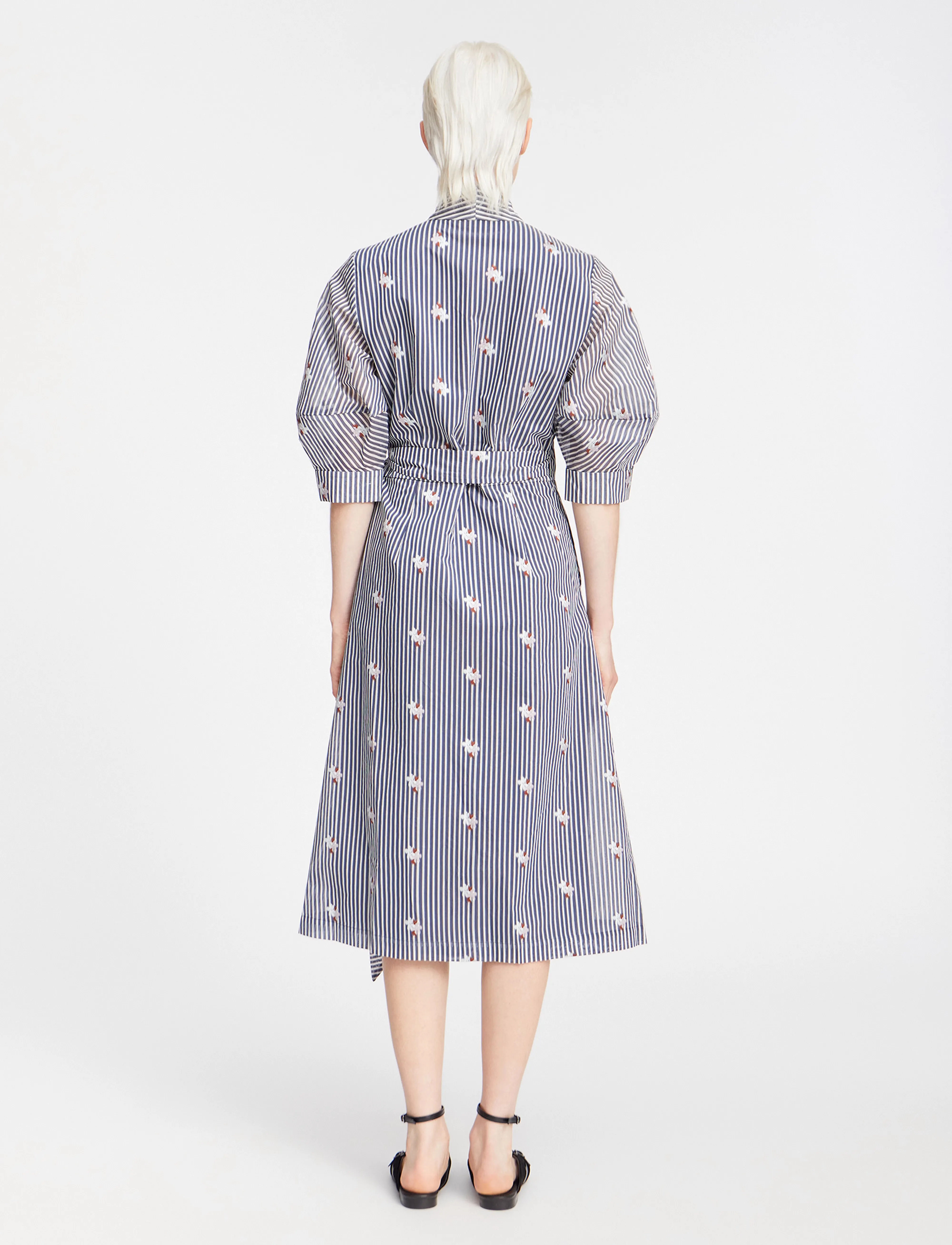 Munthe - PUM - midi jurken - indigo - 3