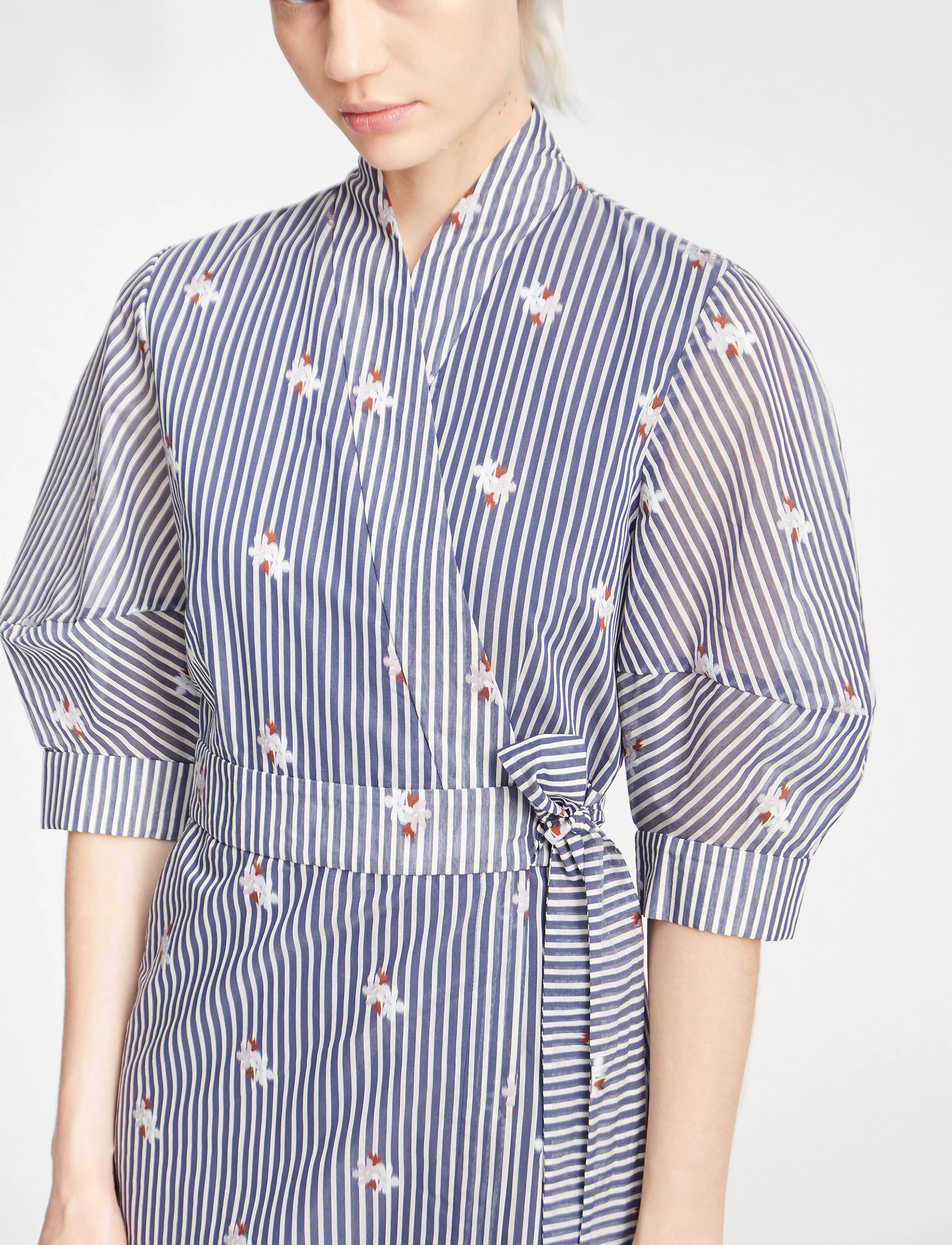Munthe - PUM - midi jurken - indigo - 4