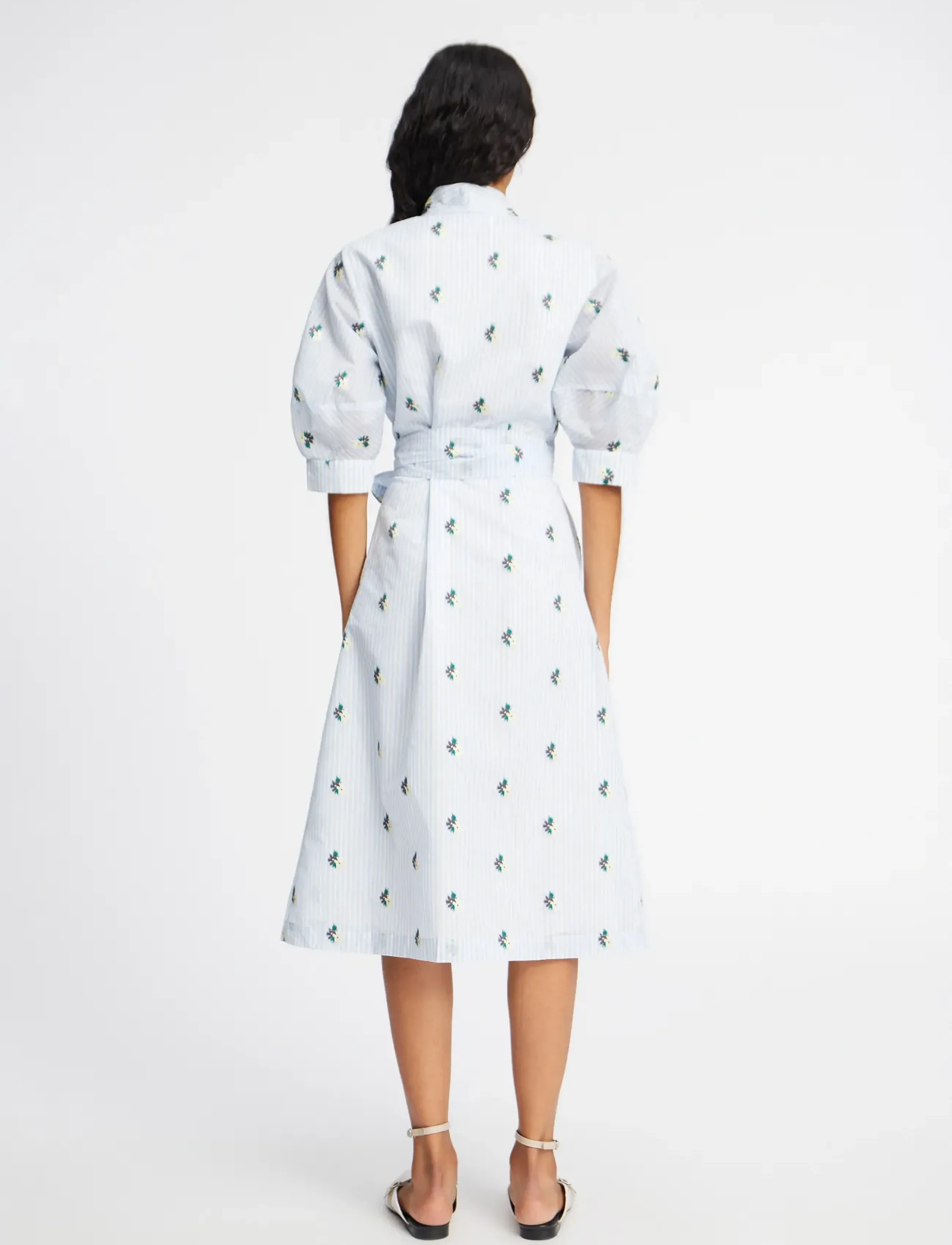 Munthe - PUM - omlottklänningar - light blue - 2
