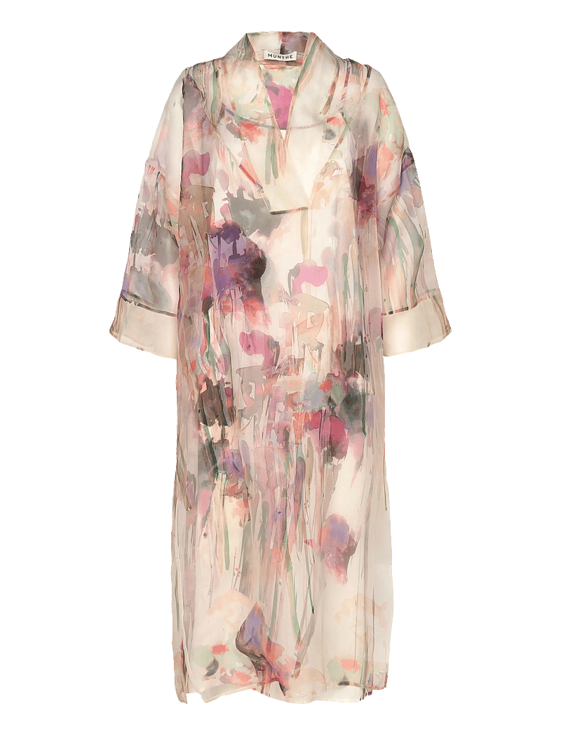 Munthe - PRIVET - midikleider - sand - 4