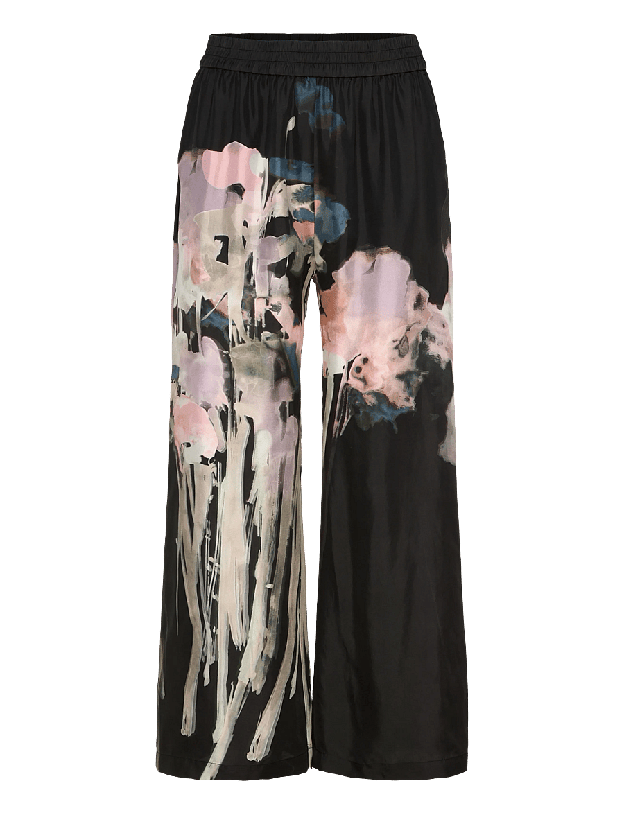 Munthe - ARUM - hose mit geradem bein - black - 1
