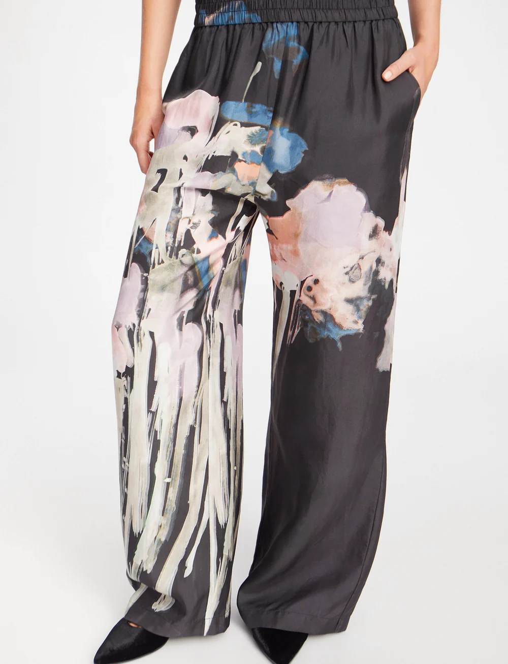 Munthe - ARUM - straight leg trousers - black - 4