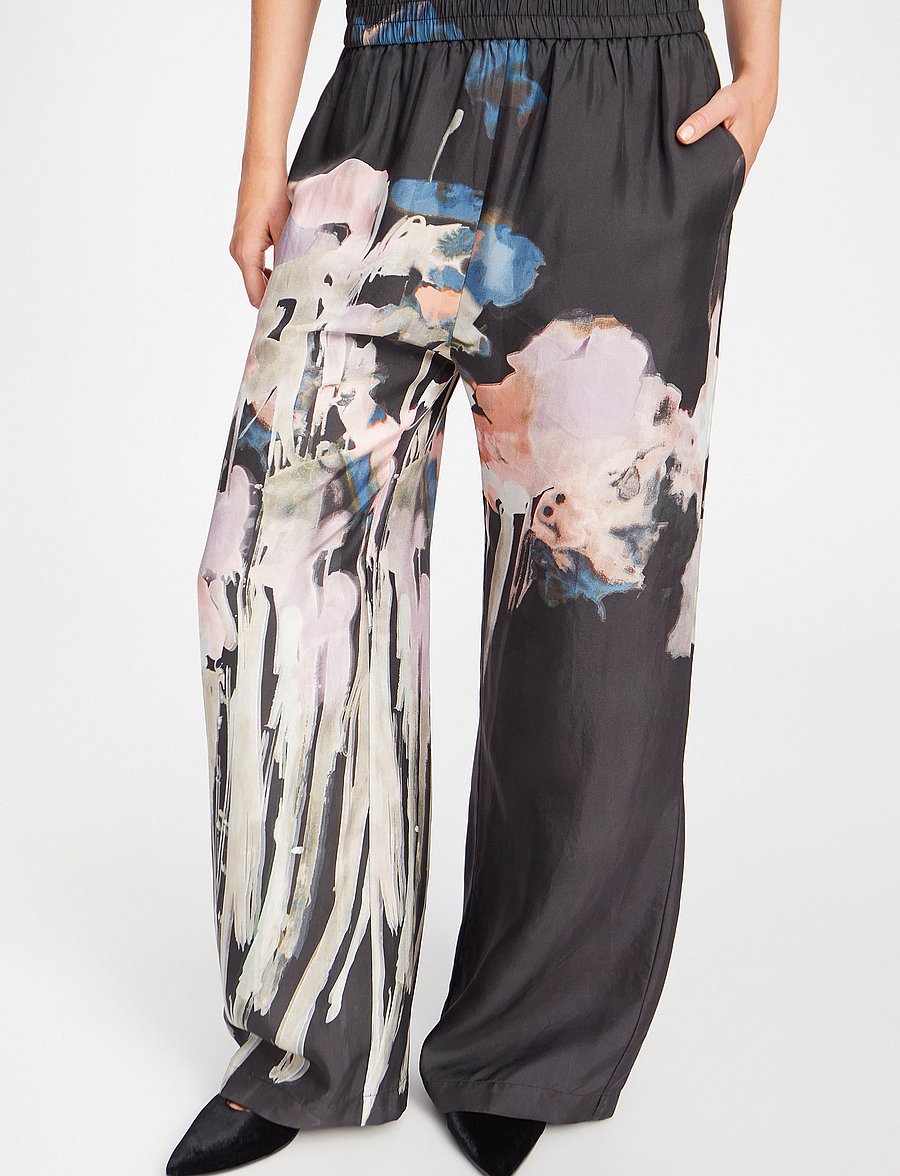Munthe - ARUM - hose mit geradem bein - black - 4