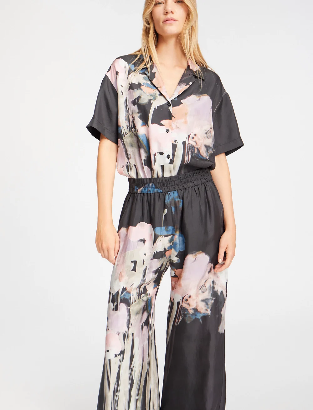 Munthe - ARUM - straight leg trousers - black - 5