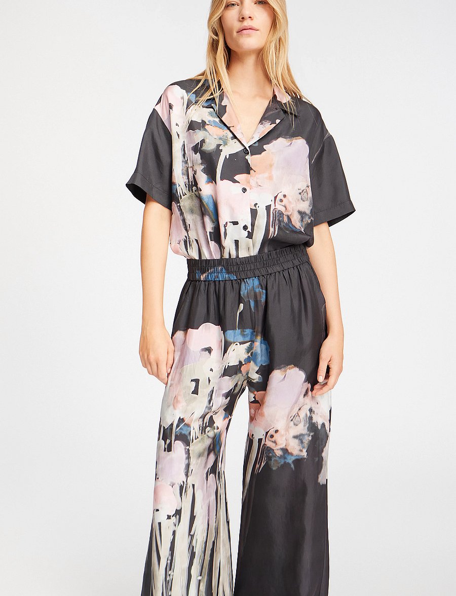 Munthe - ARUM - hose mit geradem bein - black - 5
