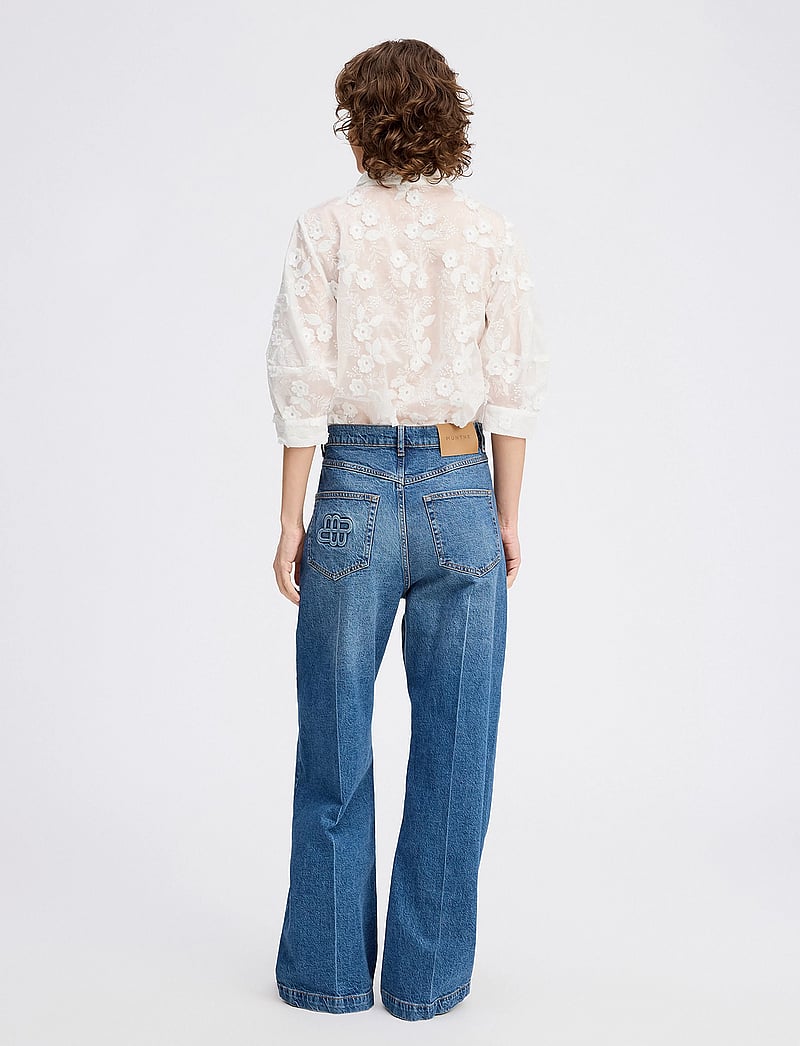 Munthe - POWELL - laia säärega teksad - blue - 3