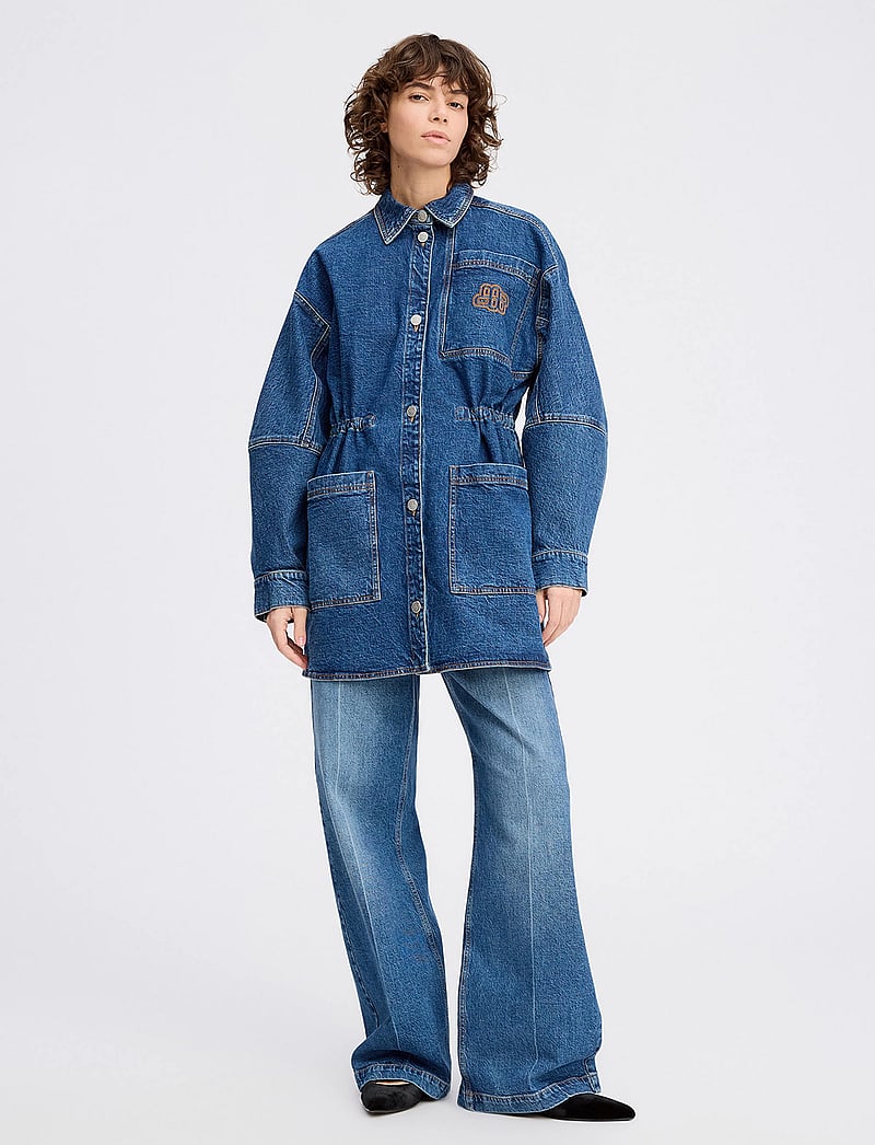 Munthe - POWELL - laia säärega teksad - blue - 5