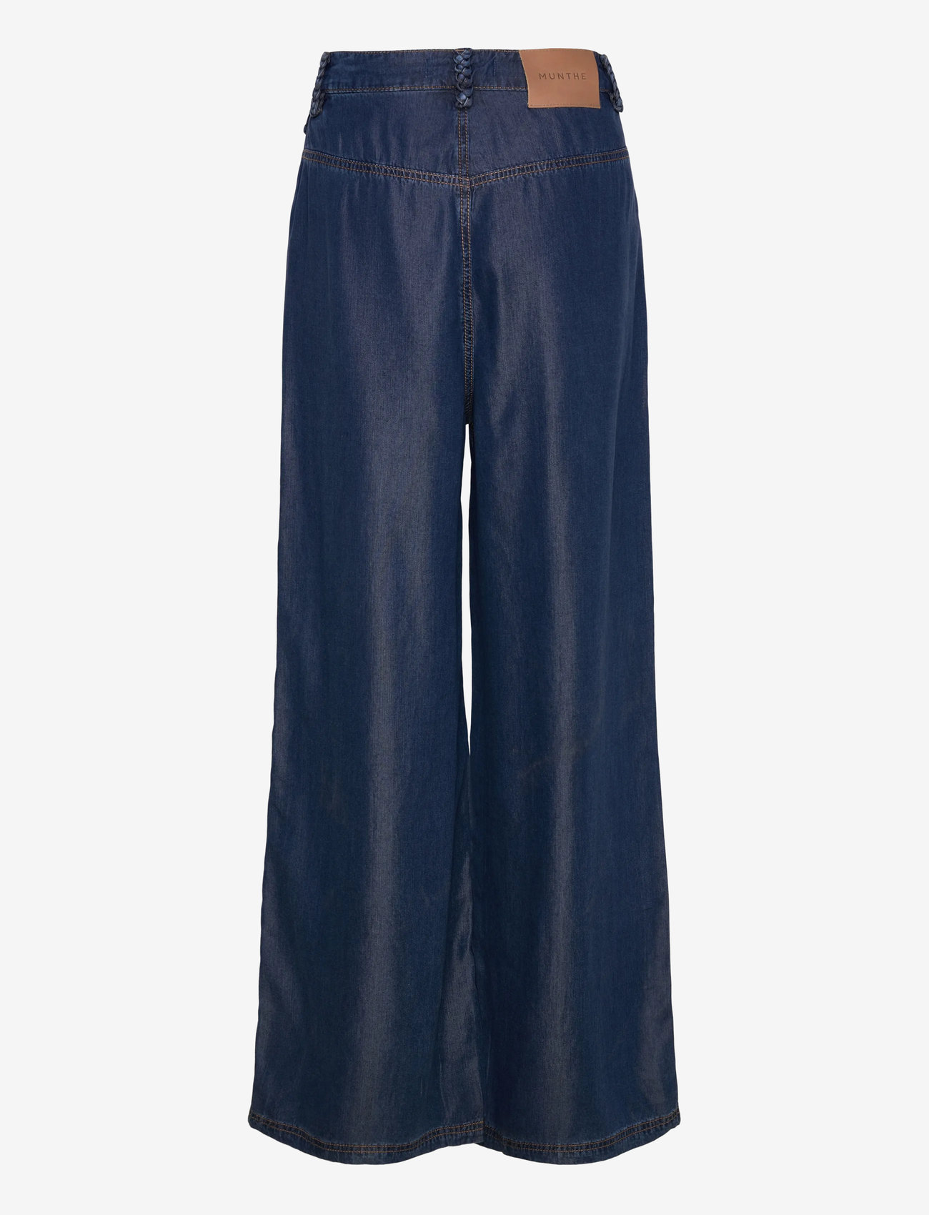 Munthe - PAYTEN - sirge säärega püksid - indigo - 1