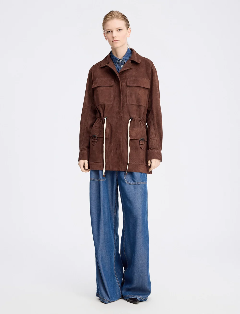 Munthe - PUCALA - lederjacken - mocca - 3