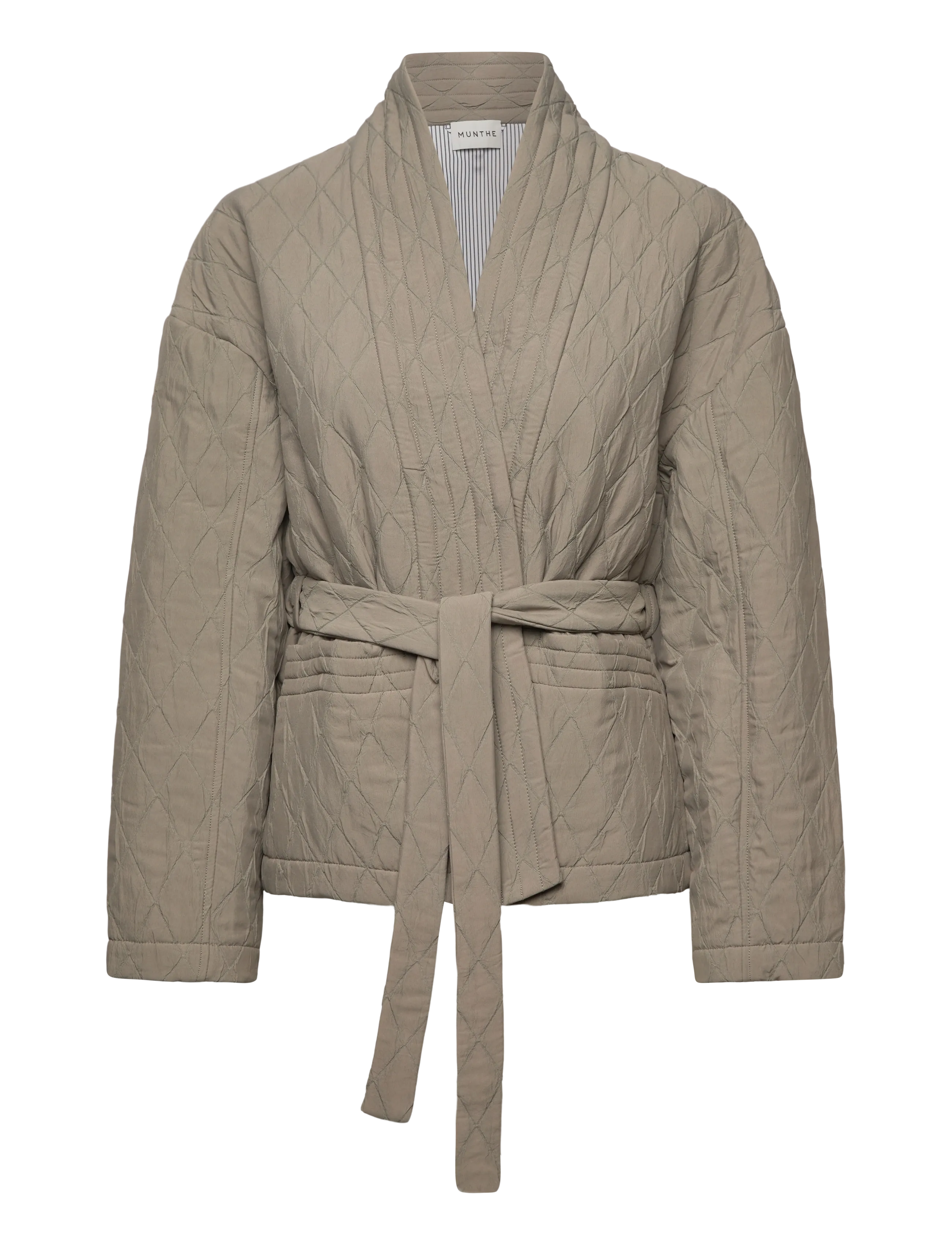 Munthe PIFITA - Kerged jakid - ARMY / beige