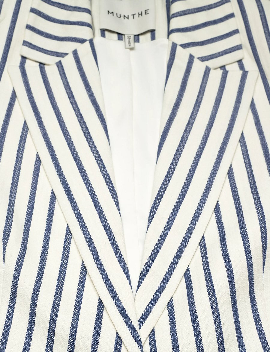 Munthe - PAISLEE - einreihige blazer - navy - 2