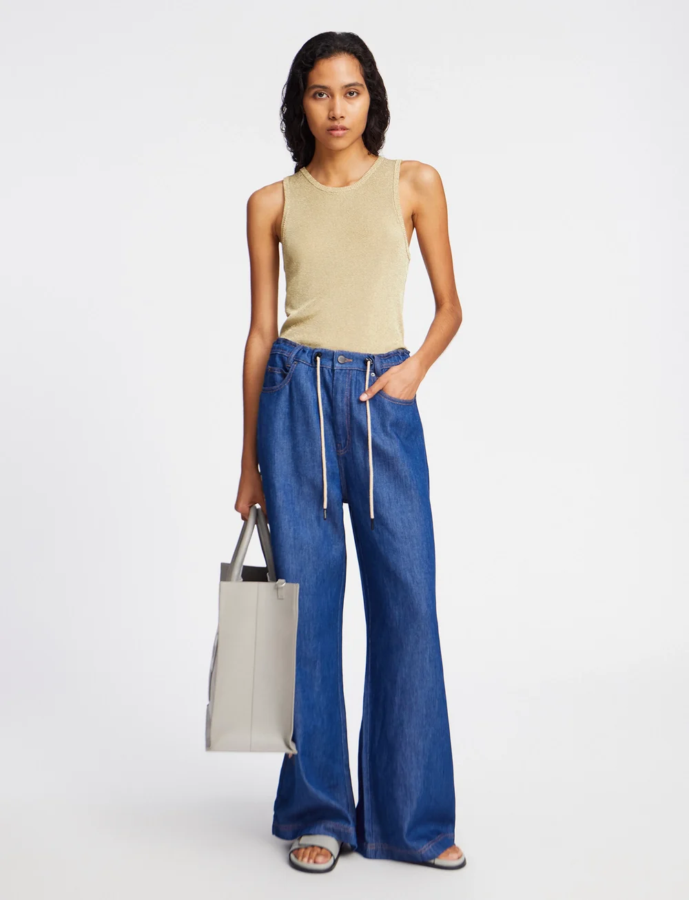 Munthe - PARKSTER - Ärmellose tops - gold - 0