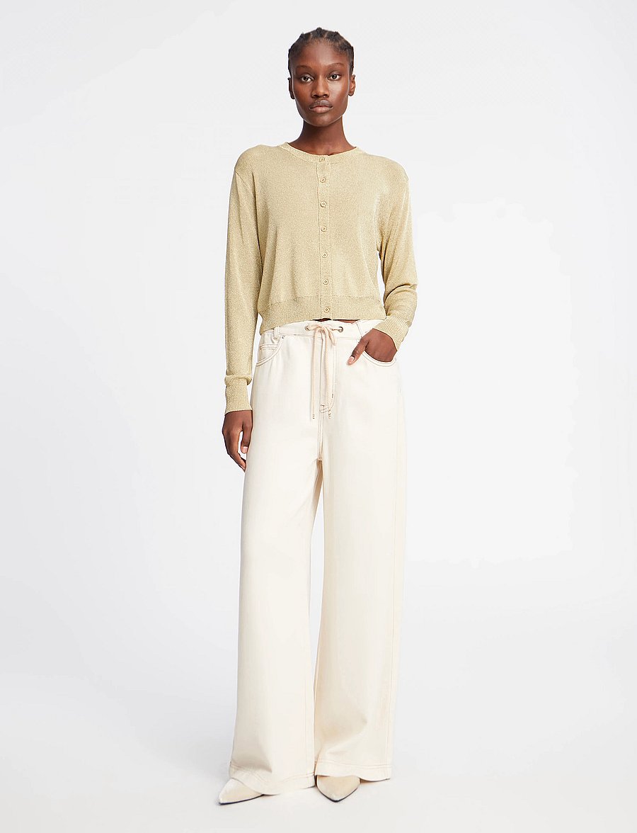 Munthe - PARLI - strickjacken - gold - 3