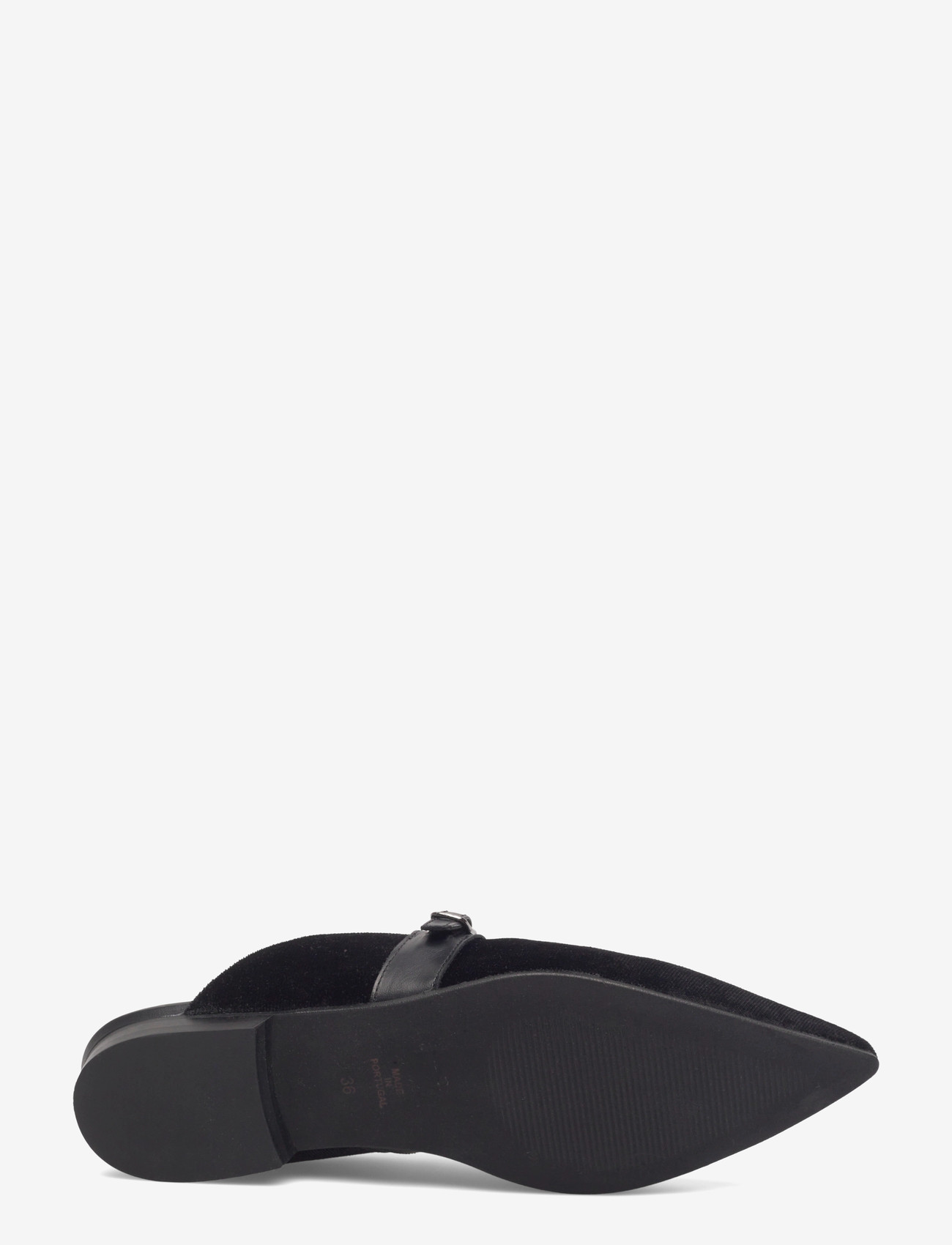 Munthe - PERMA - platta mules - black - 4