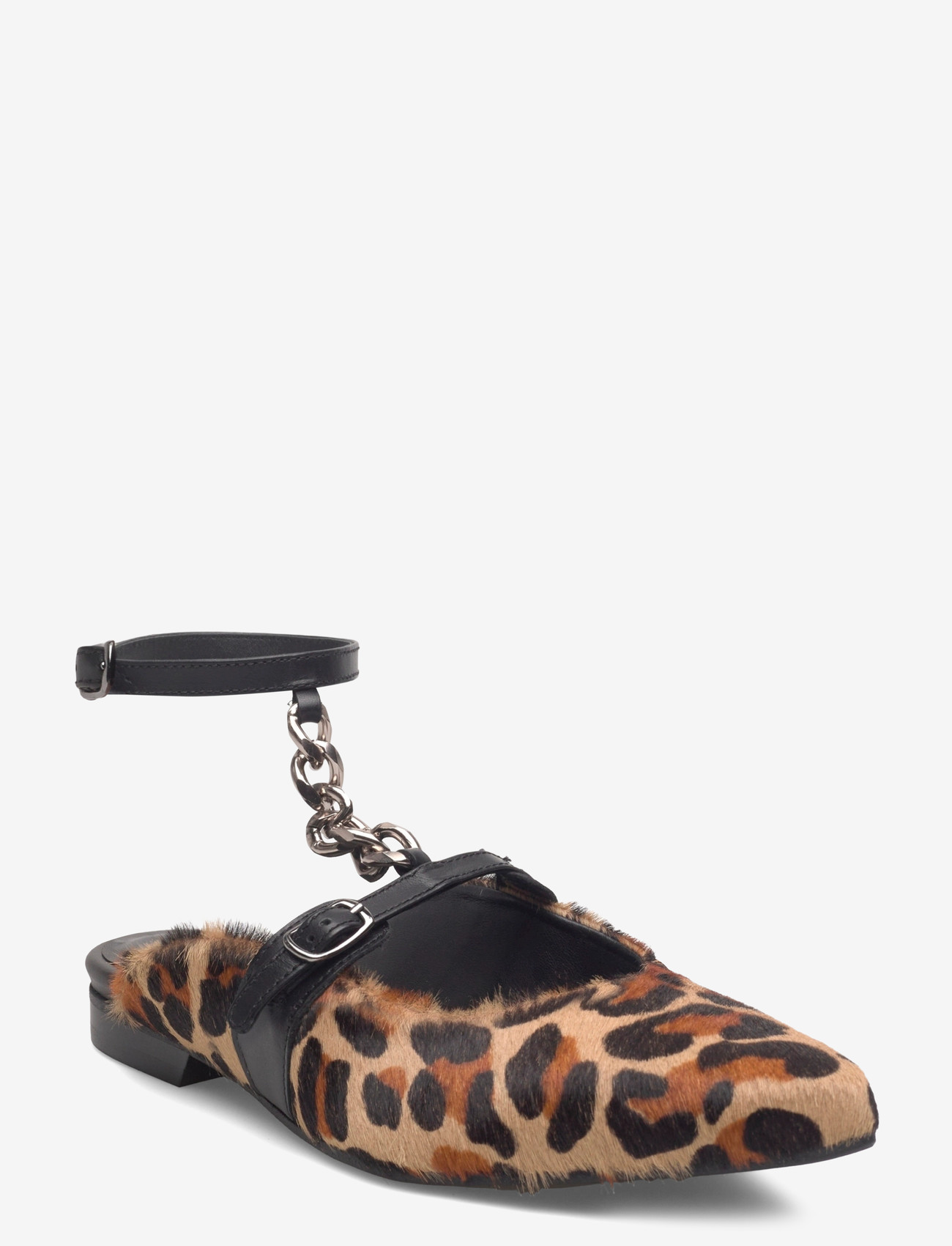 Munthe - PERMA - flade mules - camel - 0