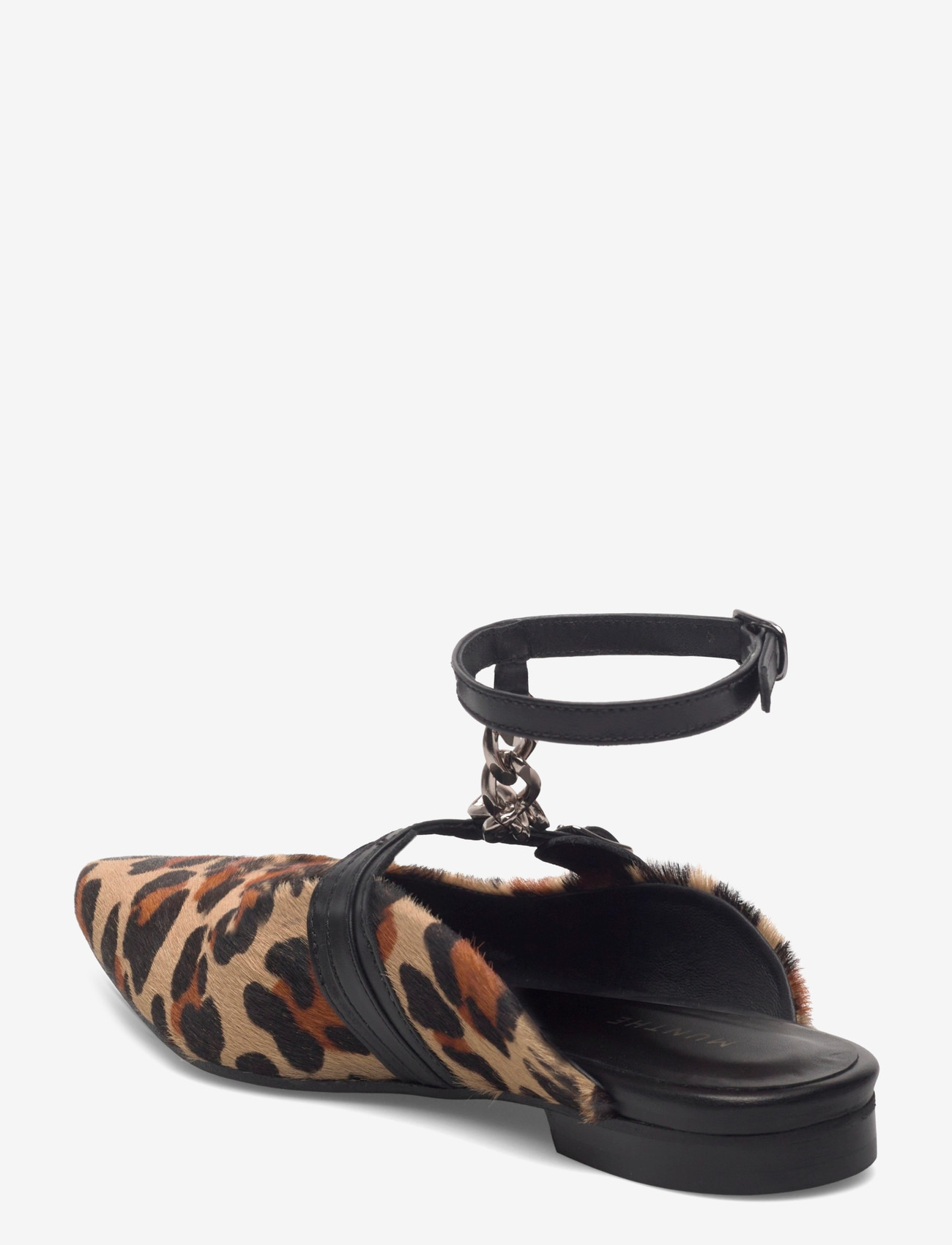 Munthe - PERMA - flade mules - camel - 2