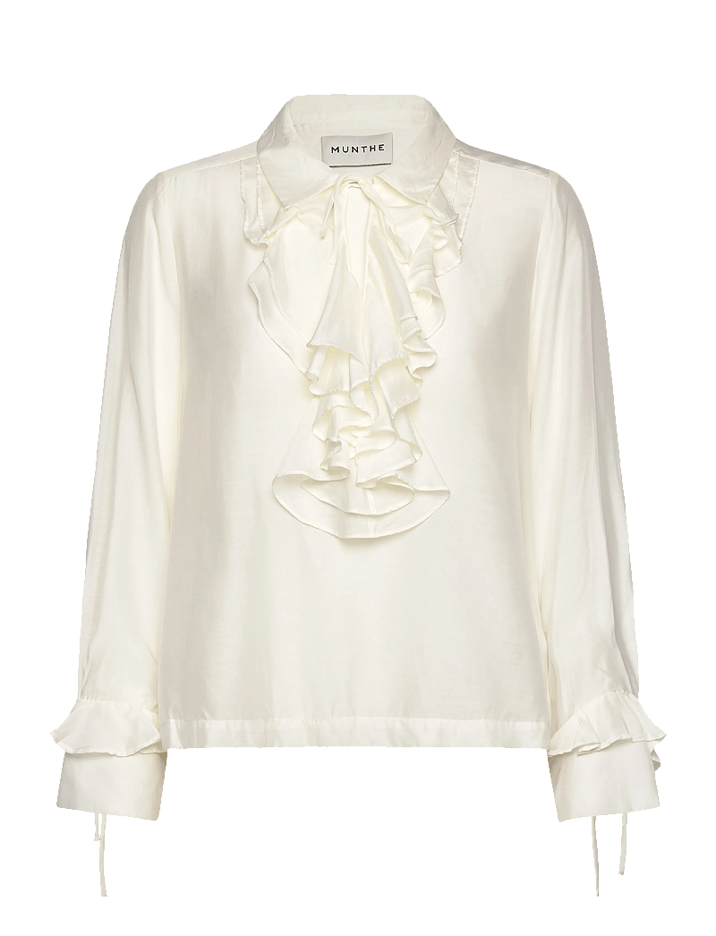 Munthe - LESIENNA - pikkade varrukatega pluusid - ivory - 1