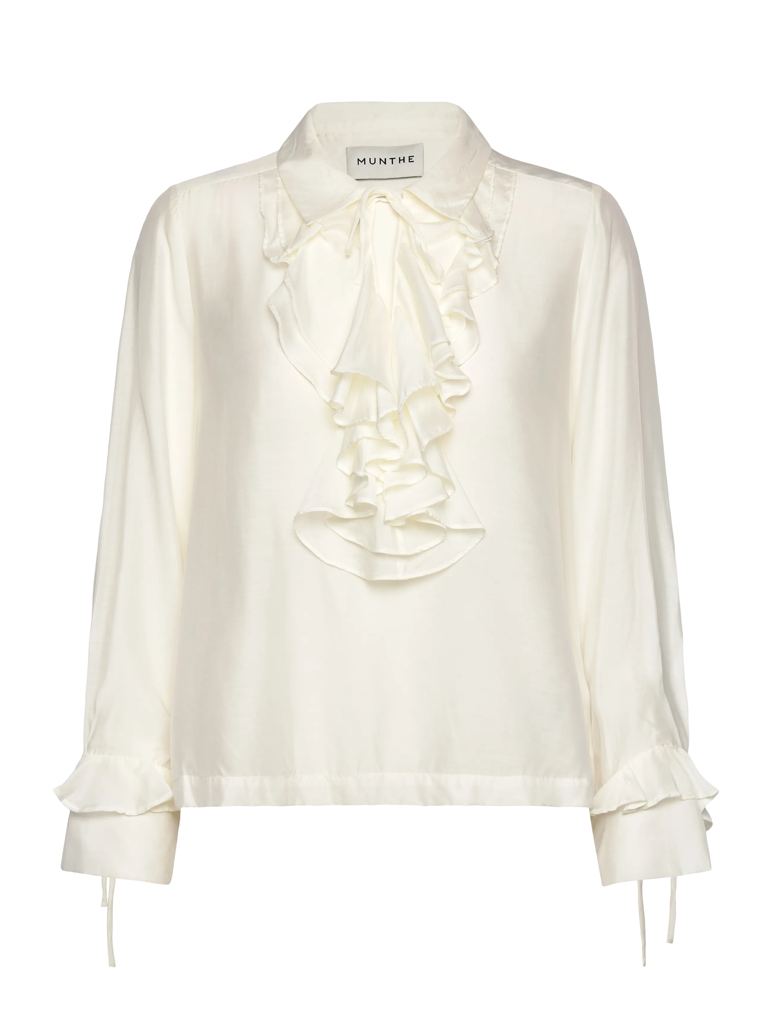 Munthe LESIENNA - Blouses - IVORY / white