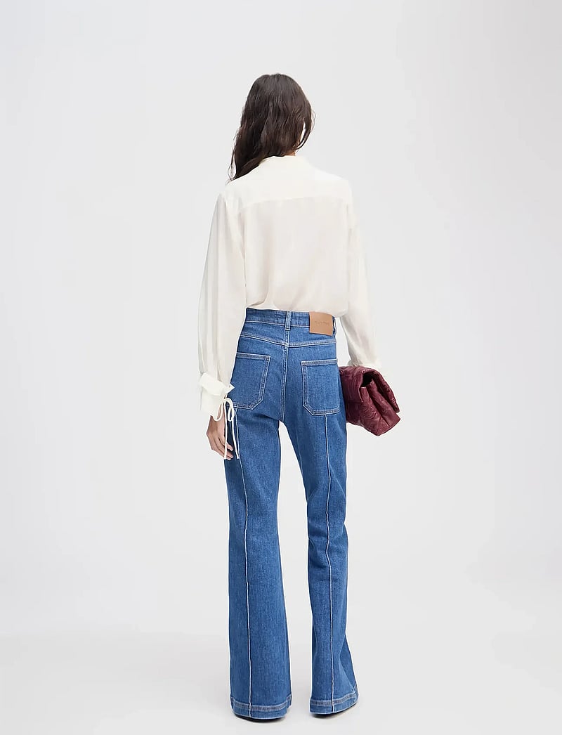 Munthe - LESIENNA - pikkade varrukatega pluusid - ivory - 3